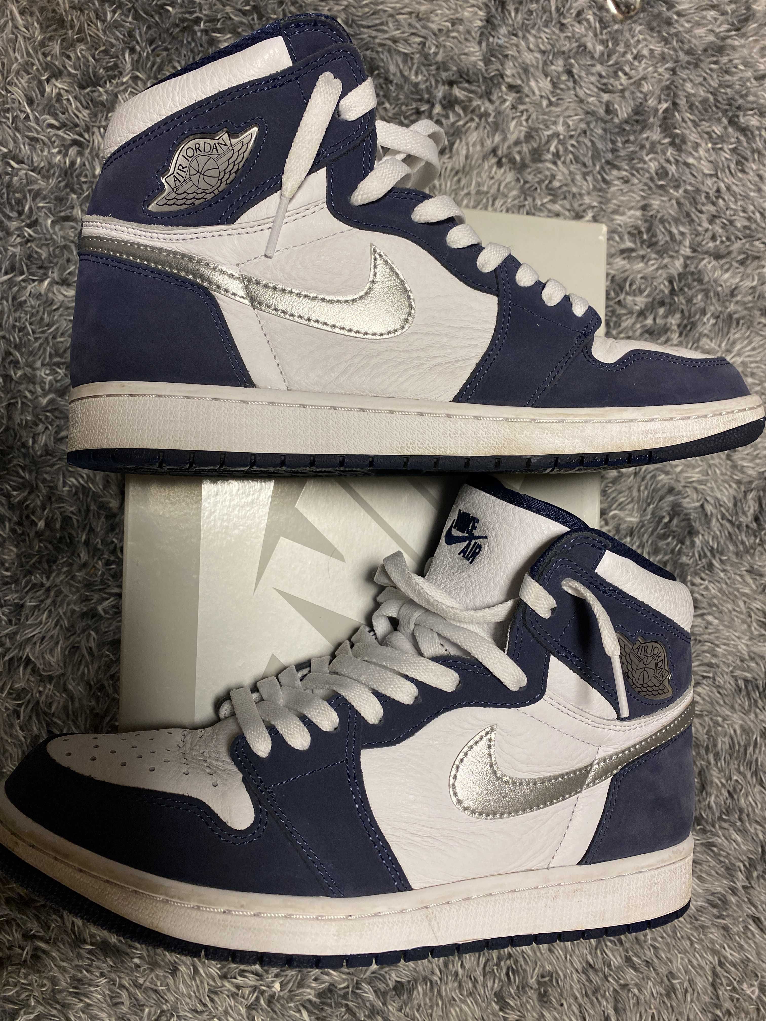 Nike Air Jordan 1 High OG CO.JP "White/Midnight Navy" (2020)(ブリーフケースなし)