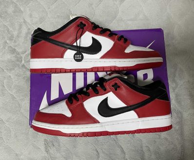 Nike SB Dunk Low Pro "J-Pack Chicago/Varsity Red and White"
