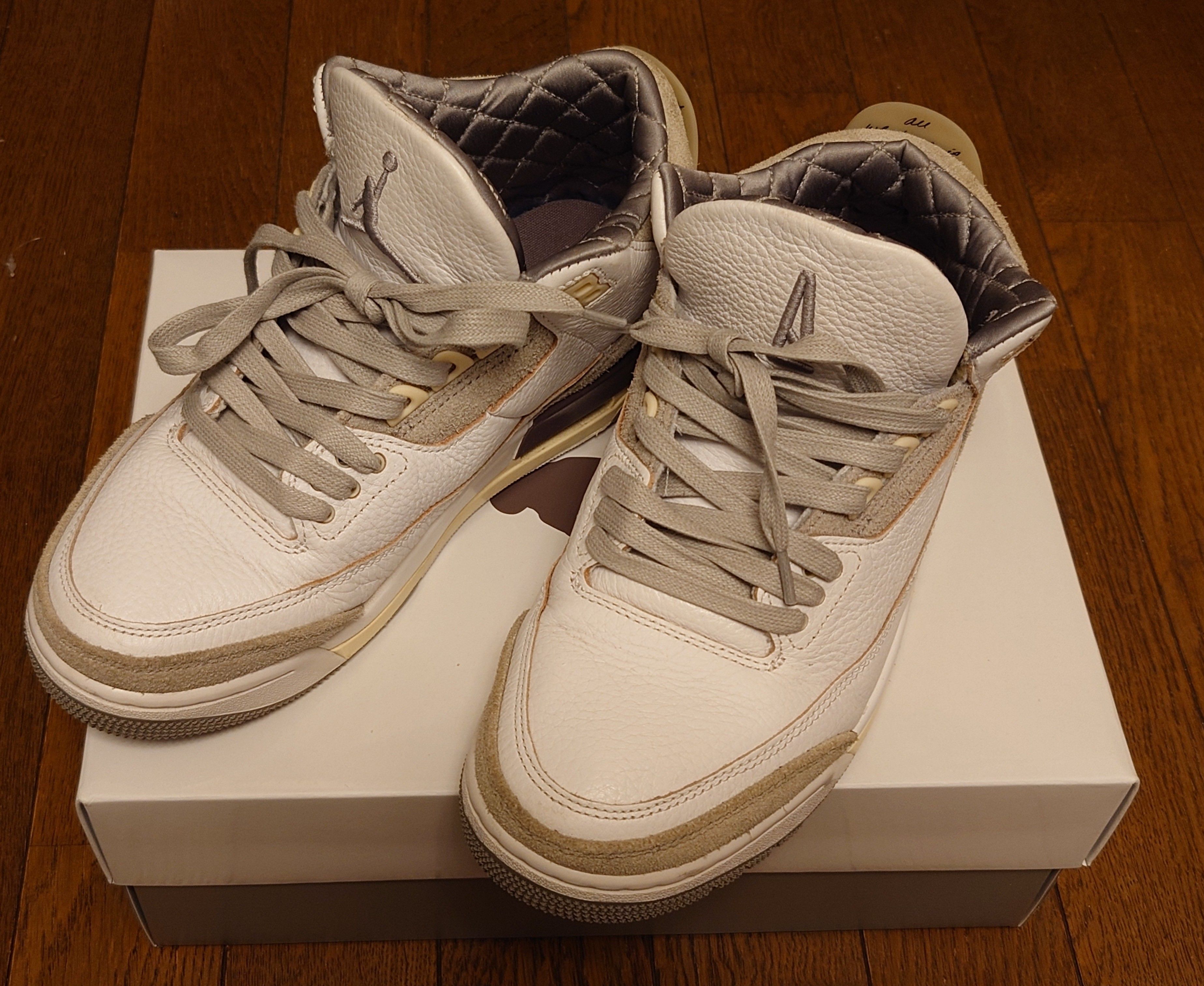 A Ma Maniere × Nike Women's Air Jordan 3 Retro SP "White/Medium Grey Violet Ore"