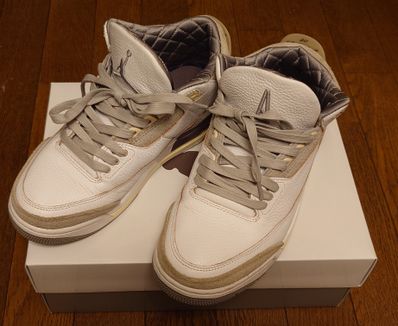A Ma Maniere × Nike Women's Air Jordan 3 Retro SP "White/Medium Grey Violet Ore"