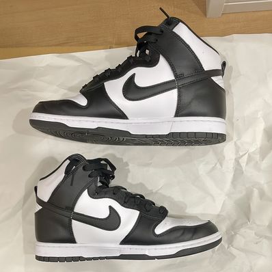 Nike Dunk High "Black and White"