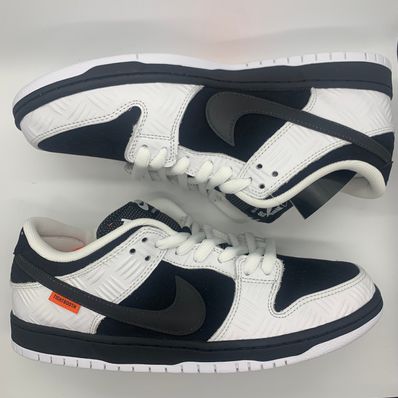 TIGHTBOOTH × Nike SB Dunk Low Pro QS "Black and White"
