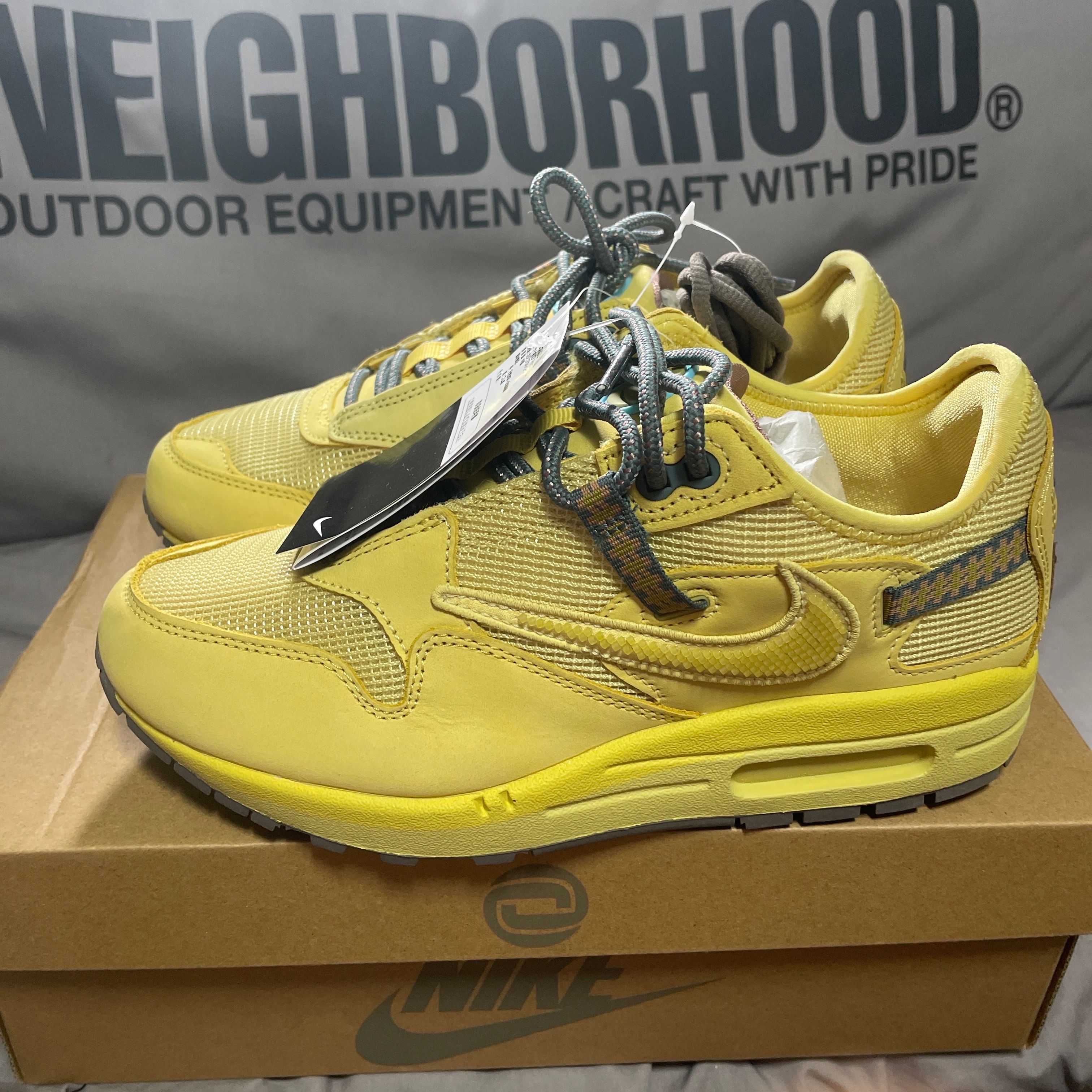 Travis Scott × Nike Air Max 1 "CACT.US Gold"