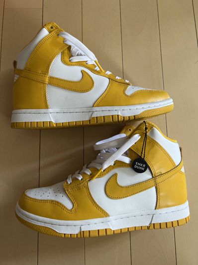 NIKE Women's DUNK HIGH "DARK SULFUR"