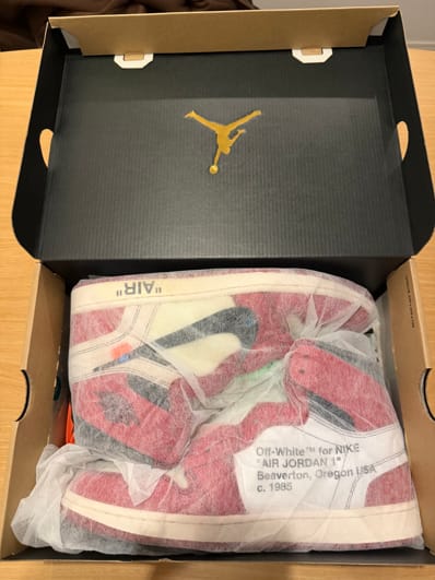 Off-White × Nike Air Jordan 1 Retro High The Ten "Chicago"