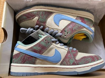 Crenshaw Skate Club × Nike SB Dunk Low PRO QS "Sail/Light Blue-Cedar"