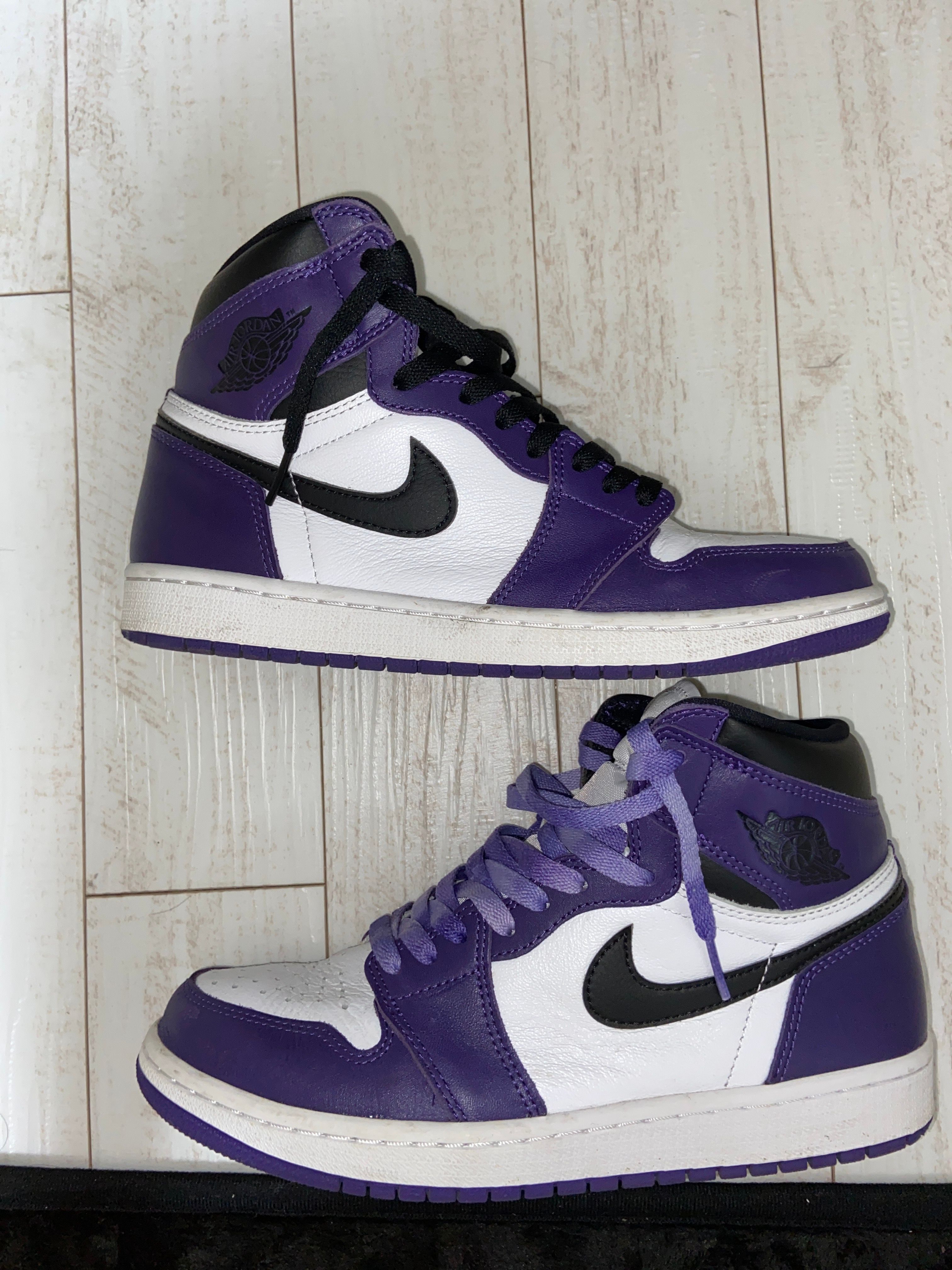 Nike Air Jordan 1 Retro High OG "Court Purple White/Black" (2020)   