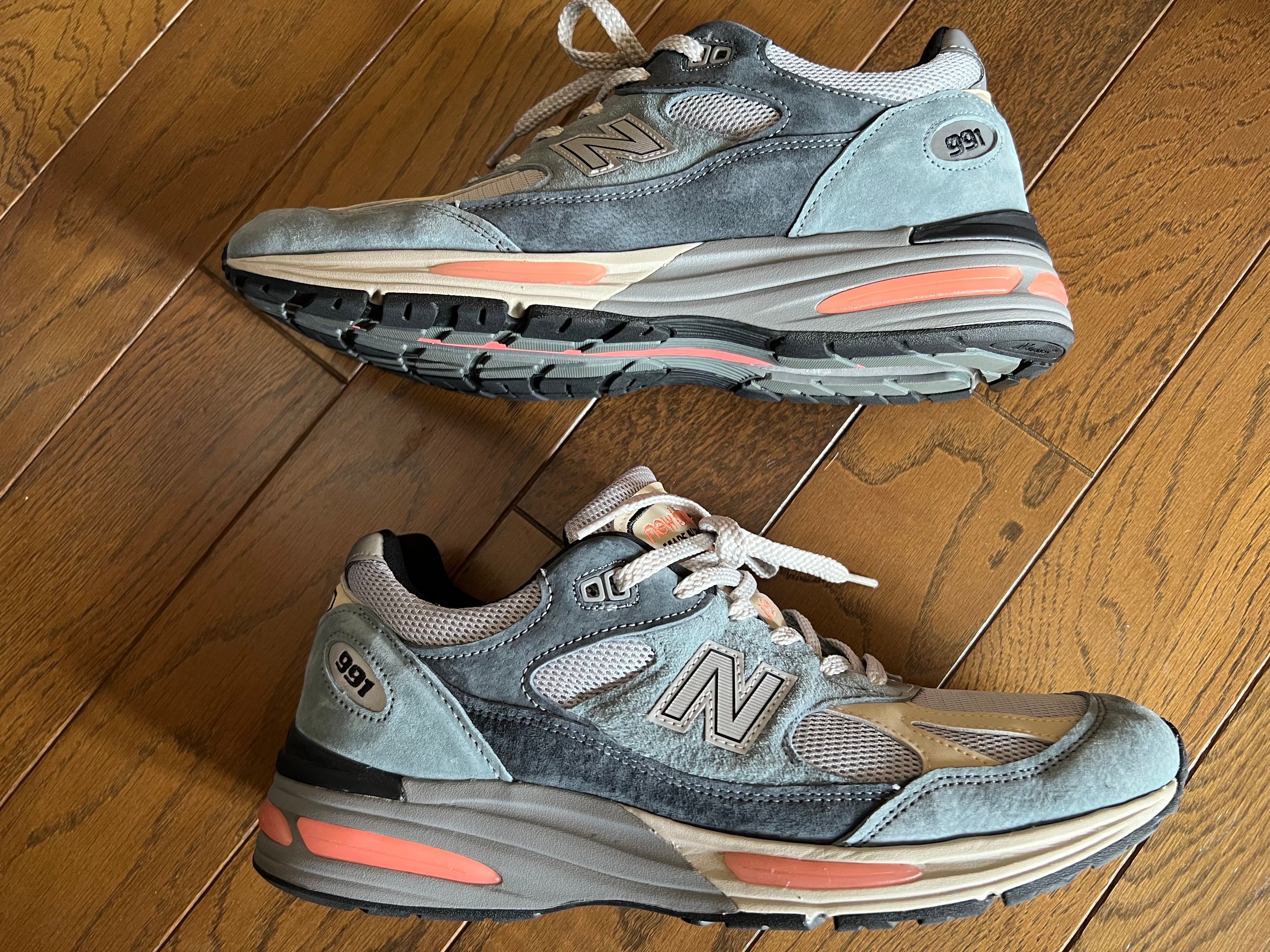 New Balance 991V2 "Blue Silver"