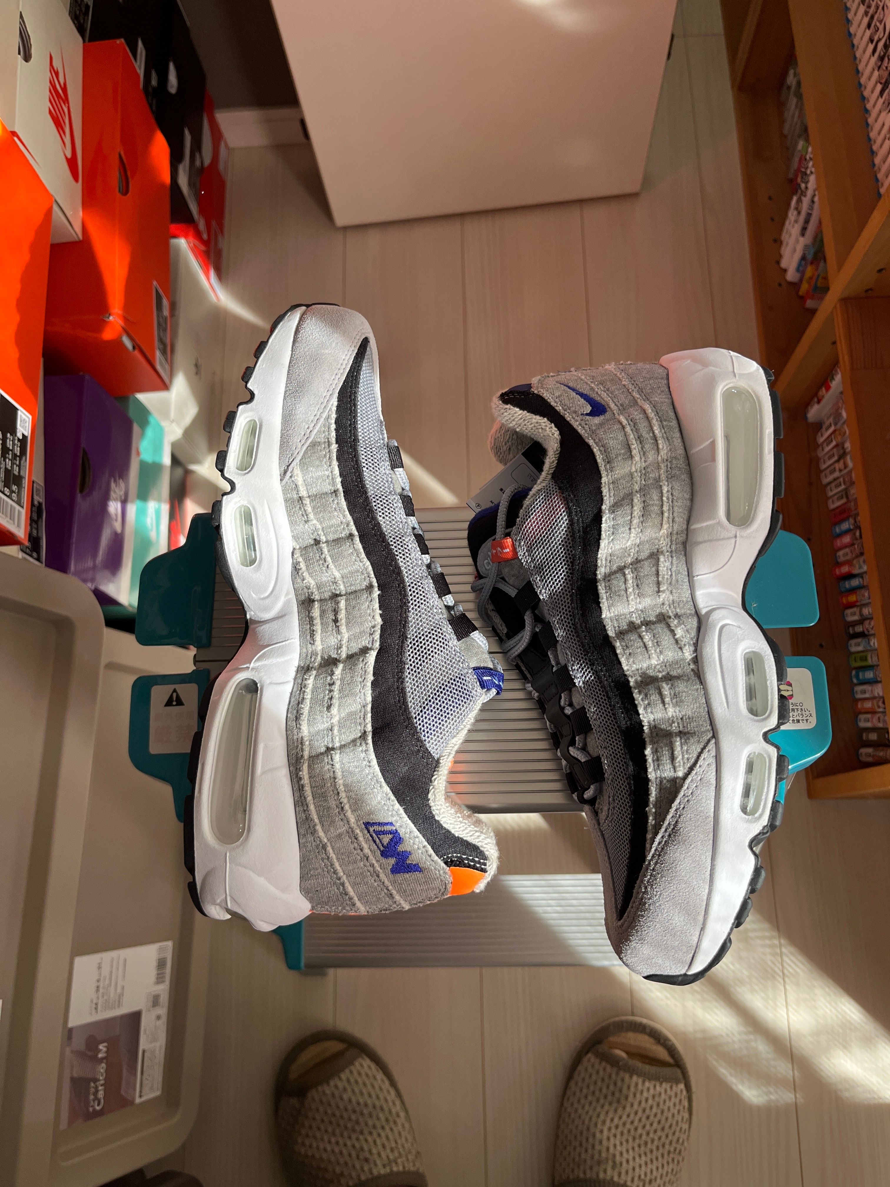Loopwheeler × Nike Air Max 95 "Wolf Grey"