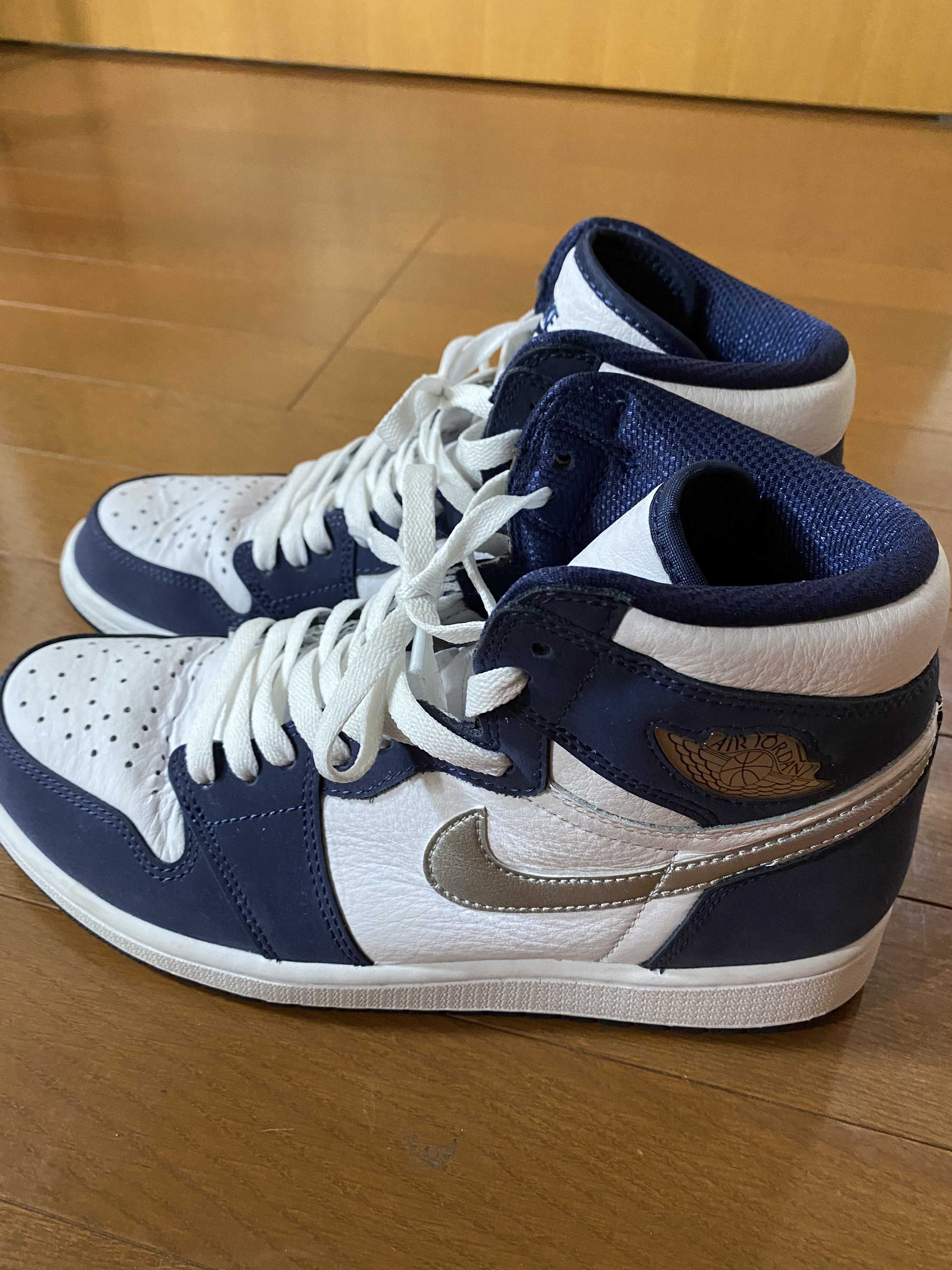Nike Air Jordan 1 High OG CO.JP "White/Midnight Navy" (2020)(ブリーフケースなし)