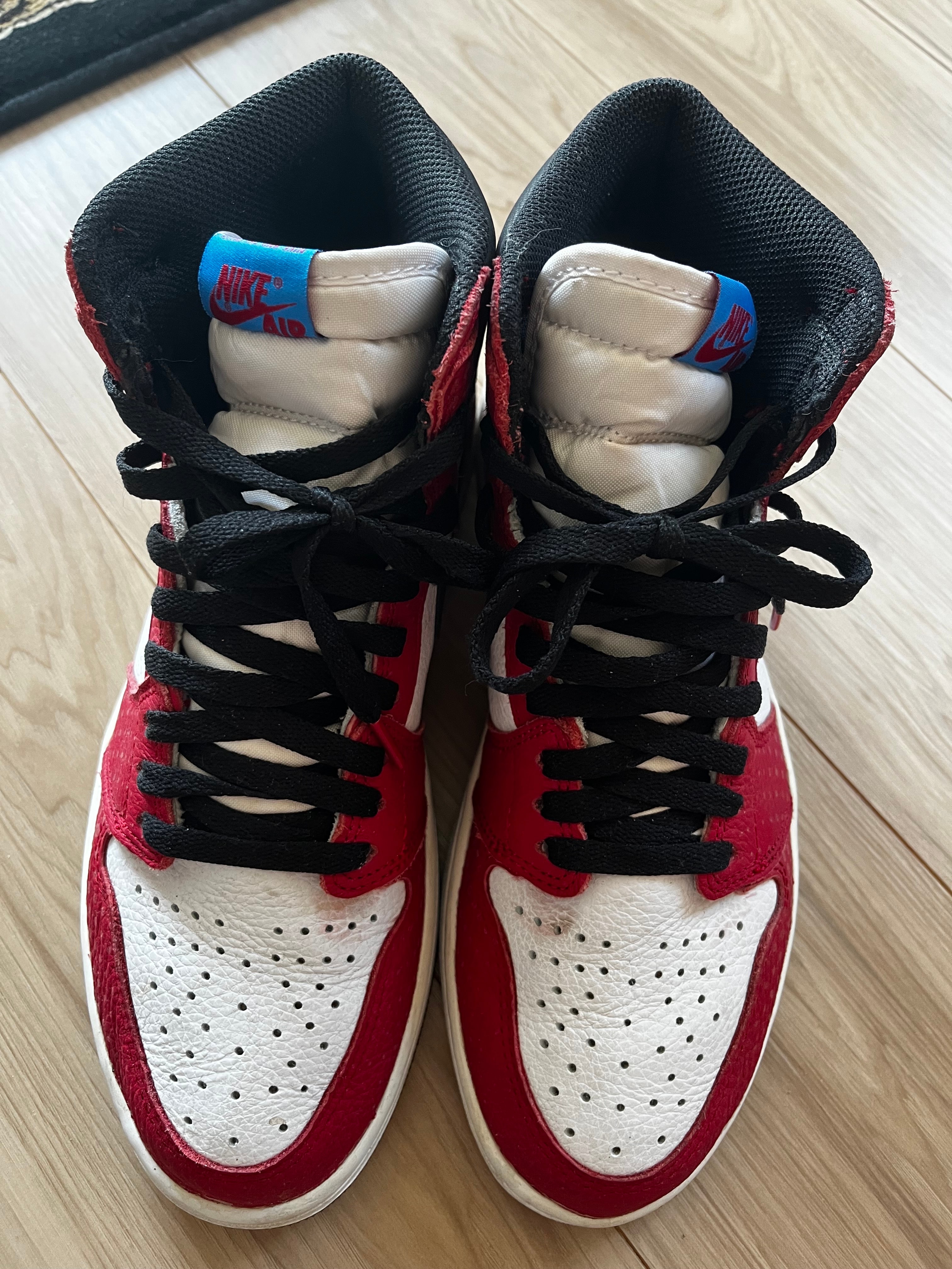 Spiderman × Nike Air Jordan 1 Origin Story "Gym Red/White/Photo Blue/Black"