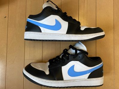 Nike Women's Air Jordan 1 Low "Black/University Blue"