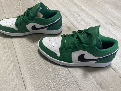 NIKE AIR JORDAN 1 LOW "PINE GREEN/WHITE"