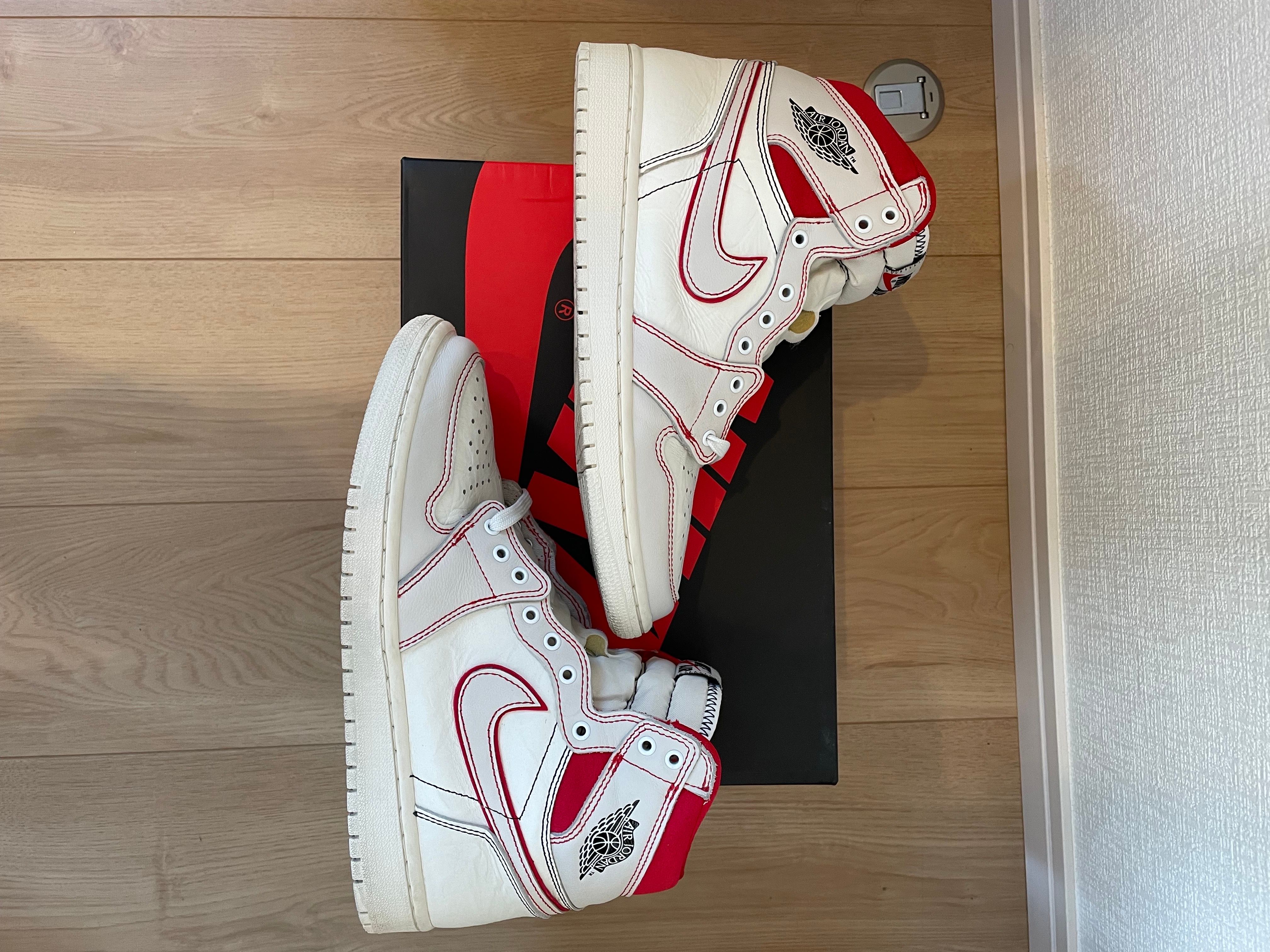 Nike Air Jordan 1 Retro High OG "Sail/University Red"     