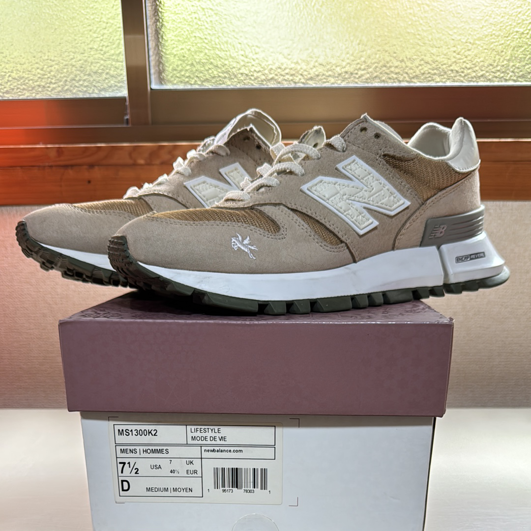 キス ロニー・ファイグ × ニューバランス RC1300 10th アニバーサリー "ホワイトペッパー"