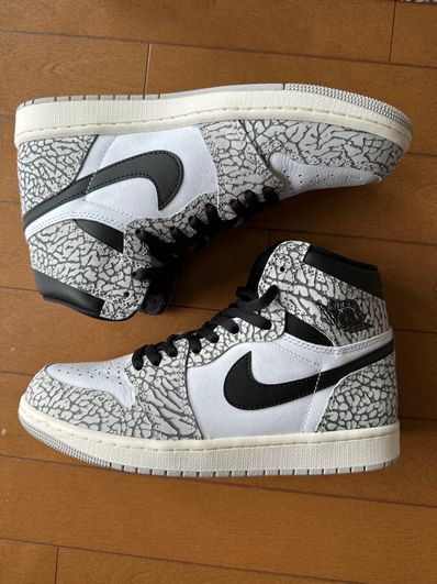 Nike Air Jordan 1 High OG "White Cement/Safari"