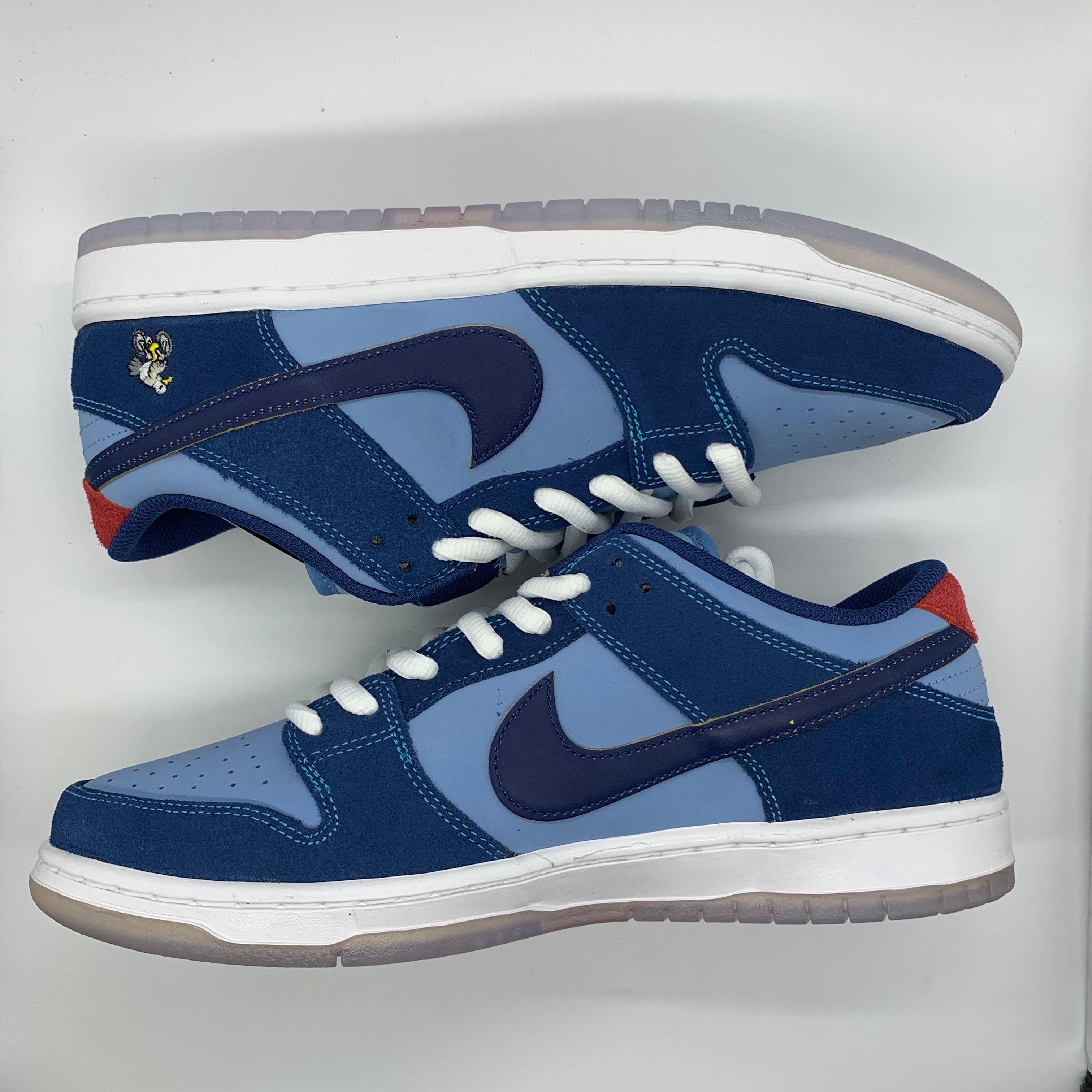 Why So Sad? × Nike SB Dunk Low "Coastal Blue/Speed Yellow-University Red"