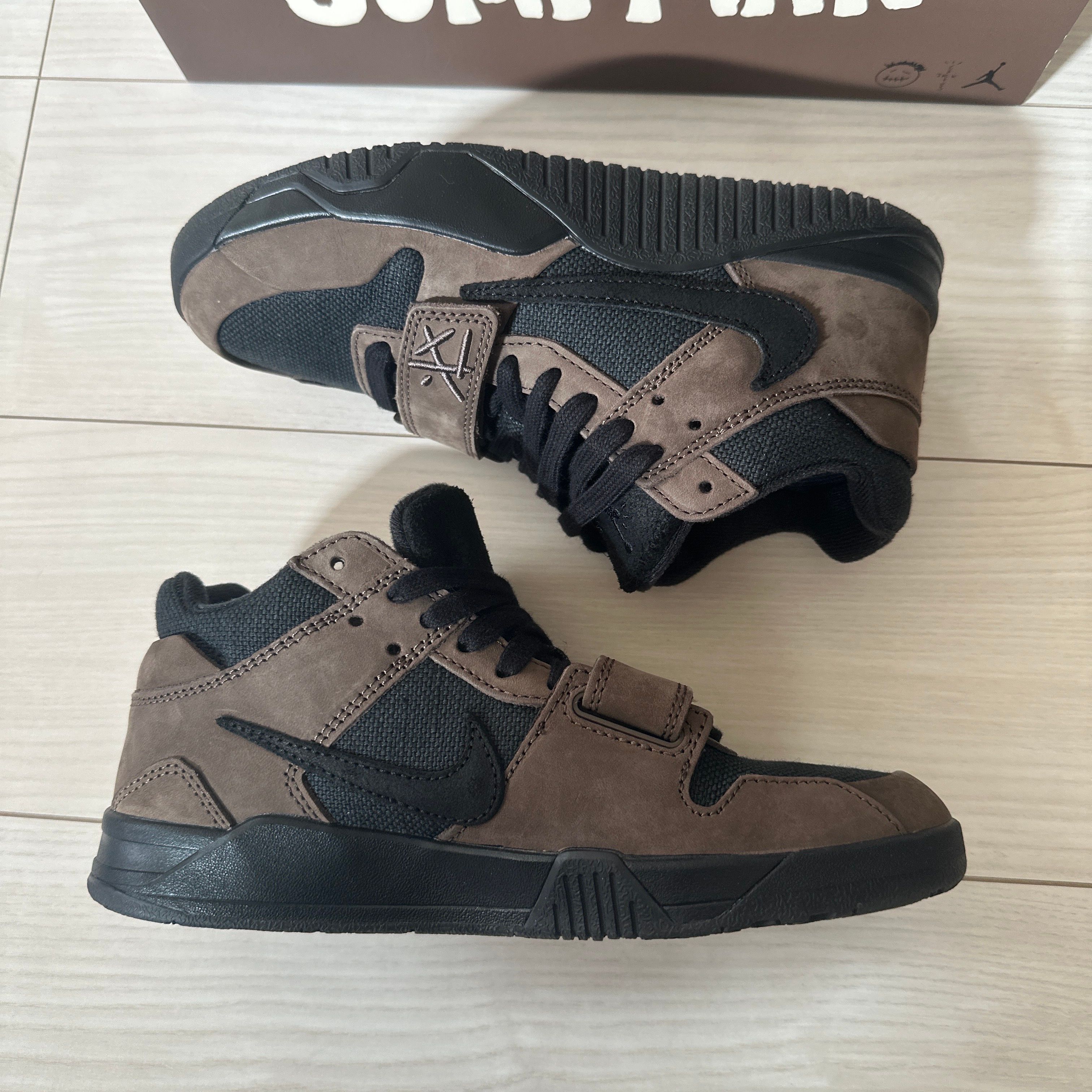 Travis Scott × Nike Jordan Jumpman Jack TR CJ1 T-Rexx "Black and Dark Mocha"