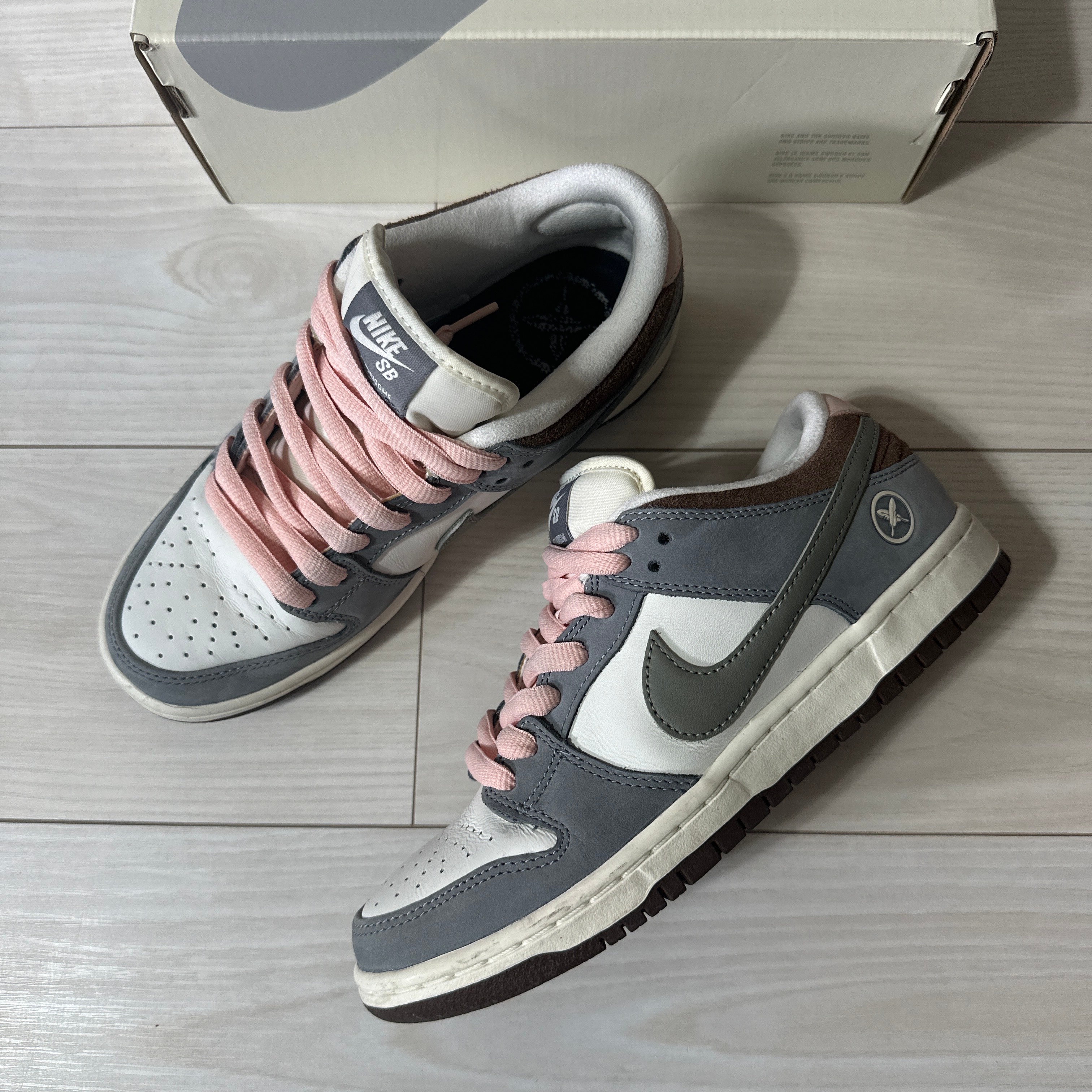 堀米 雄斗(Yuto Horigome) × Nike SB Dunk Low Pro QS "Wolf Grey"