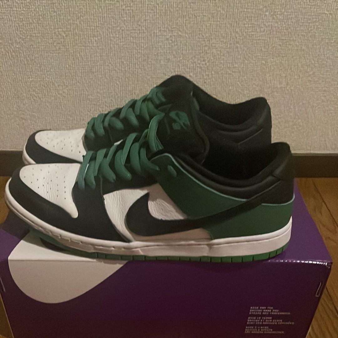 Nike SB Dunk Low Pro "Black and Classic Green"