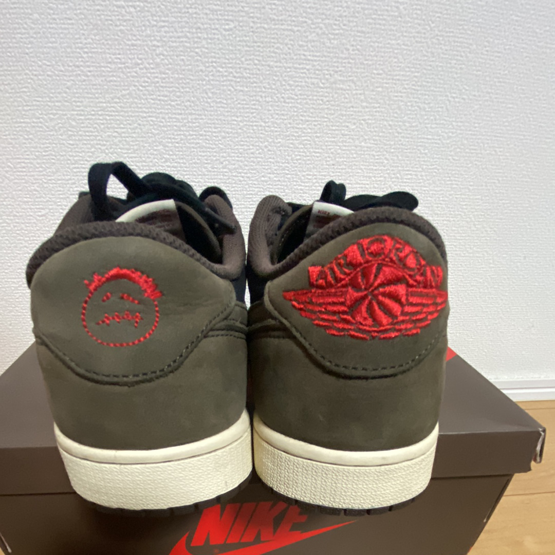 Travis Scott × Nike Air Jordan 1 Low OG SP-T "Black/Dark Mocha"