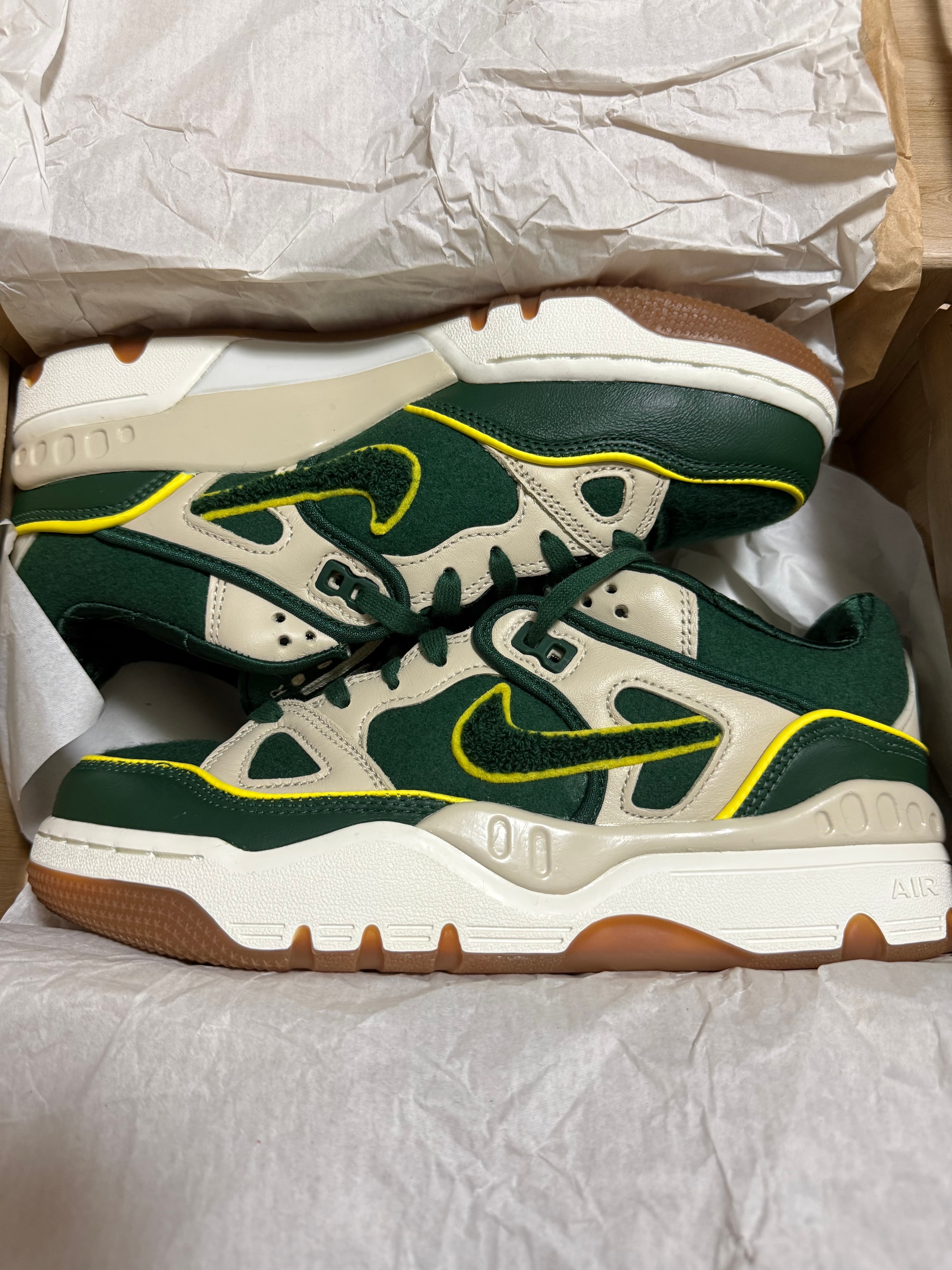 NIGO® × Nike Air Force 3 Low SP "College/Forest Green" (NIGO Heel Logo)
