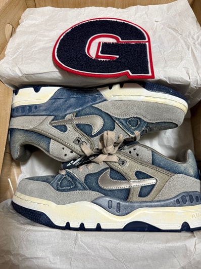 NIGO® × Levi's × Nike Air Force 3 Low "Olive Grey" (NIGO Heel Logo) (Levi's Tab)