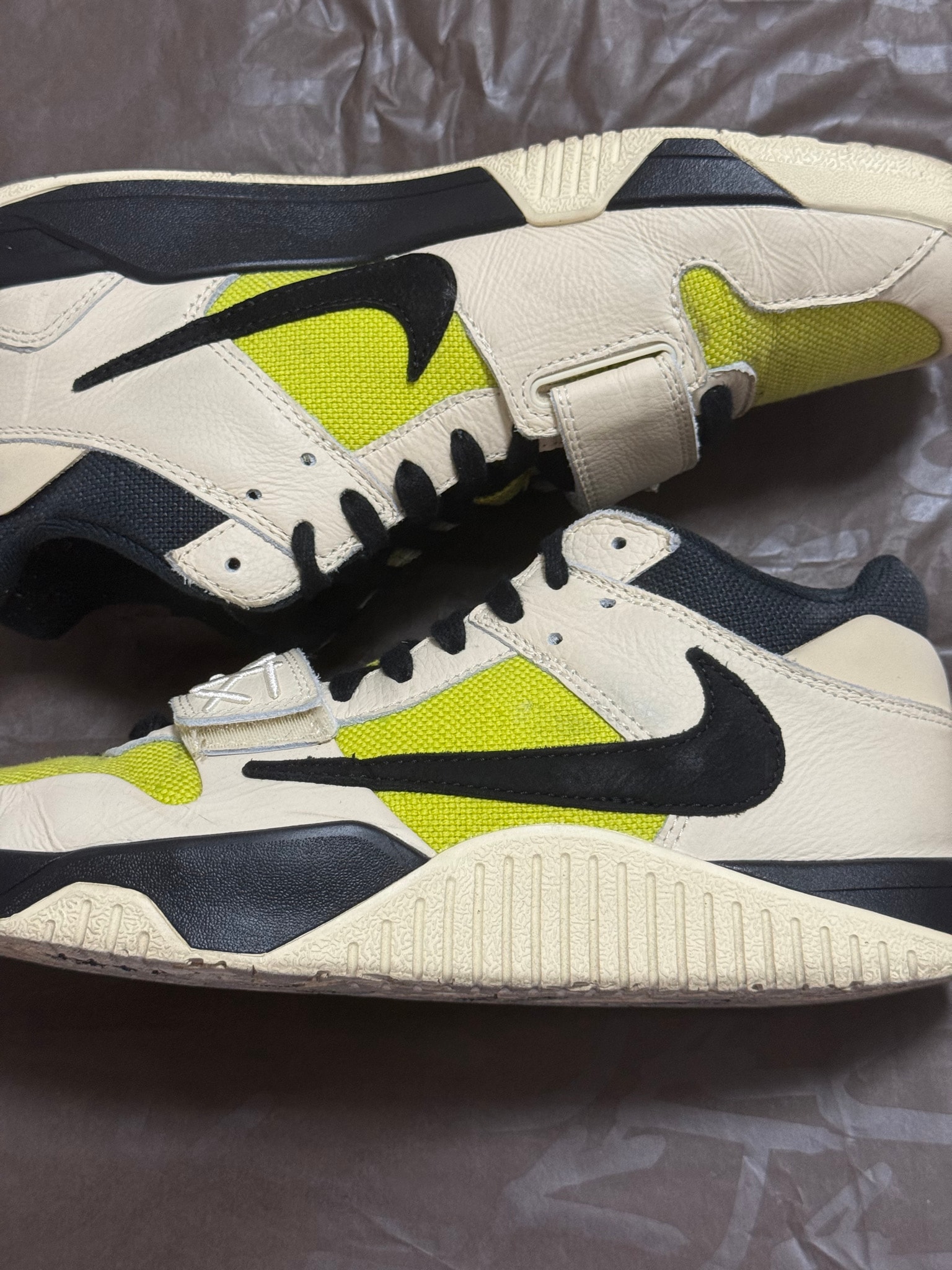 Travis Scott × Nike Jordan Jumpman Jack TR CJ1 T-Rexx "Bright Cactus"