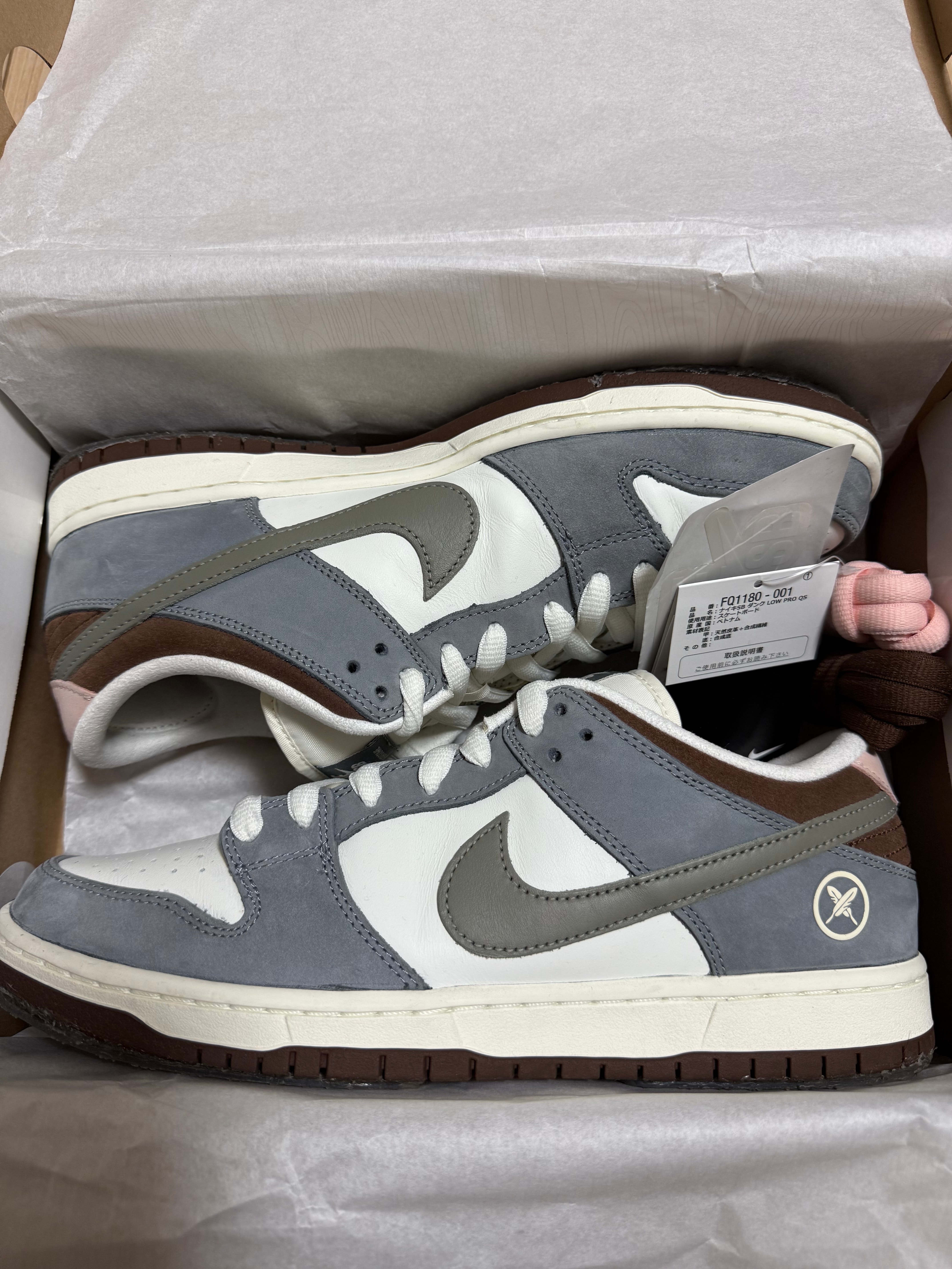 堀米 雄斗(ユウト ホリゴメ) × ナイキ SB ダンク ロー プロ QS "ウルフグレー"