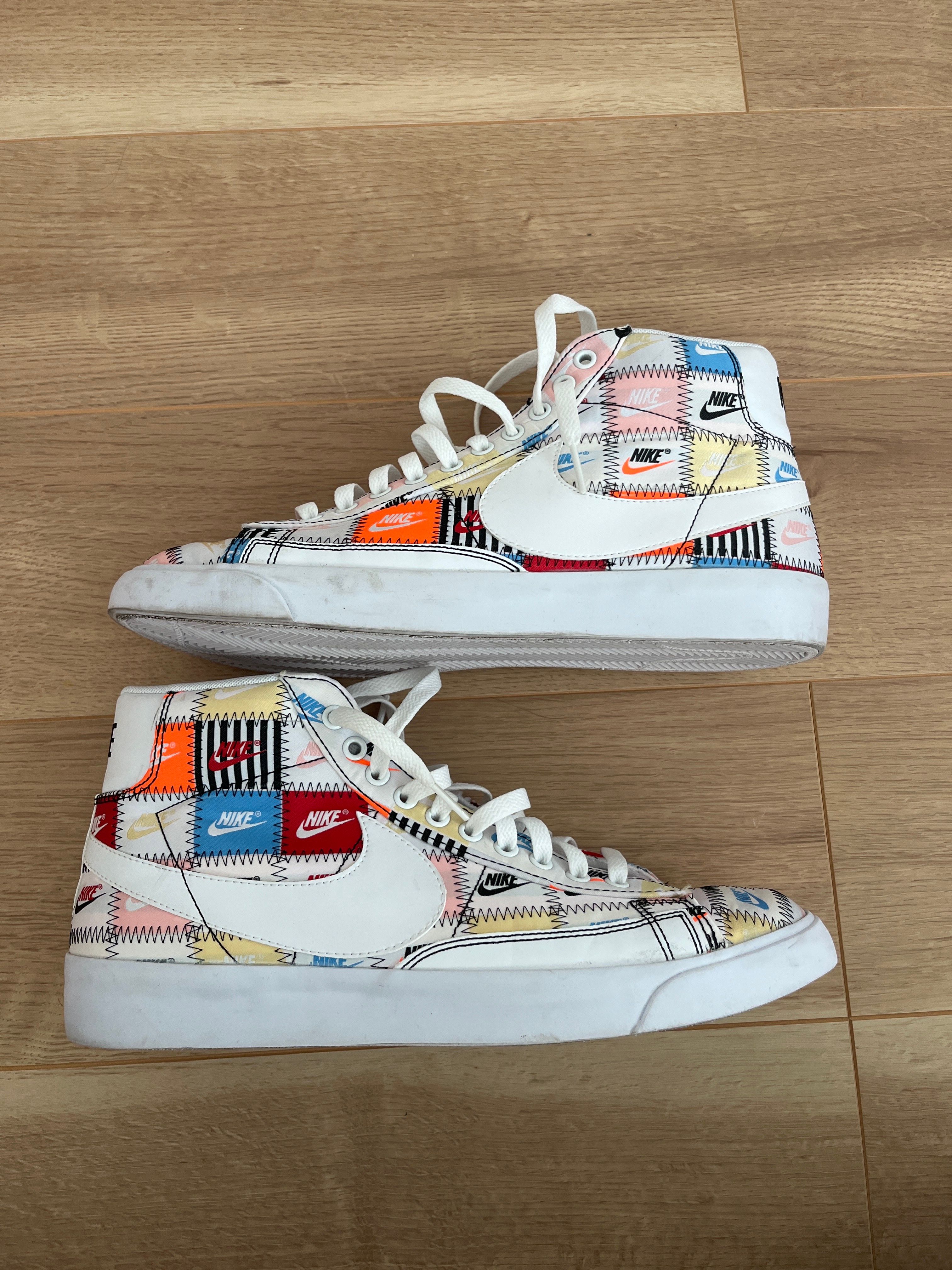 Nike Blazer Mid Patchwork "White"