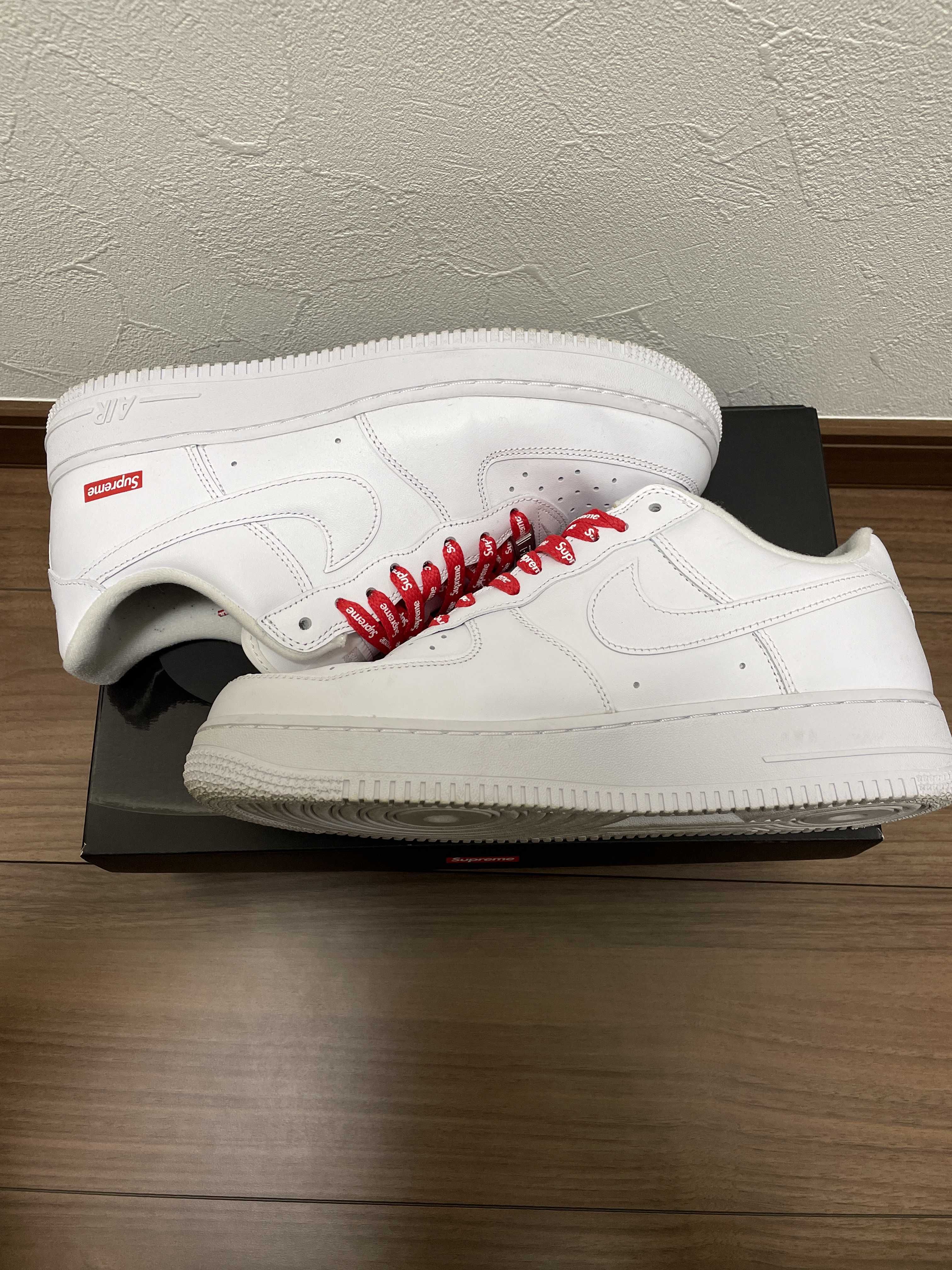 Supreme × Nike Air Force 1 Low "White"