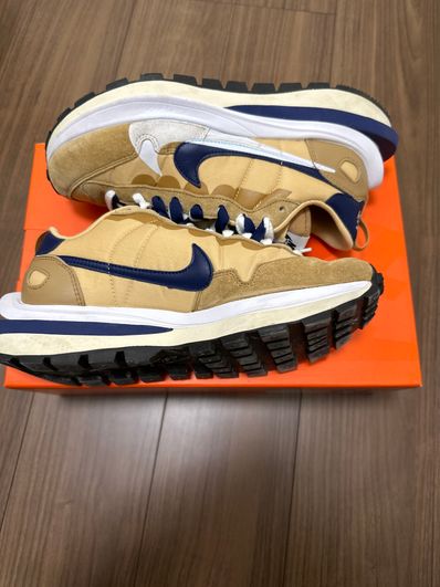 Sacai × Nike Vapor Waffle "Sesame And Blue Void"