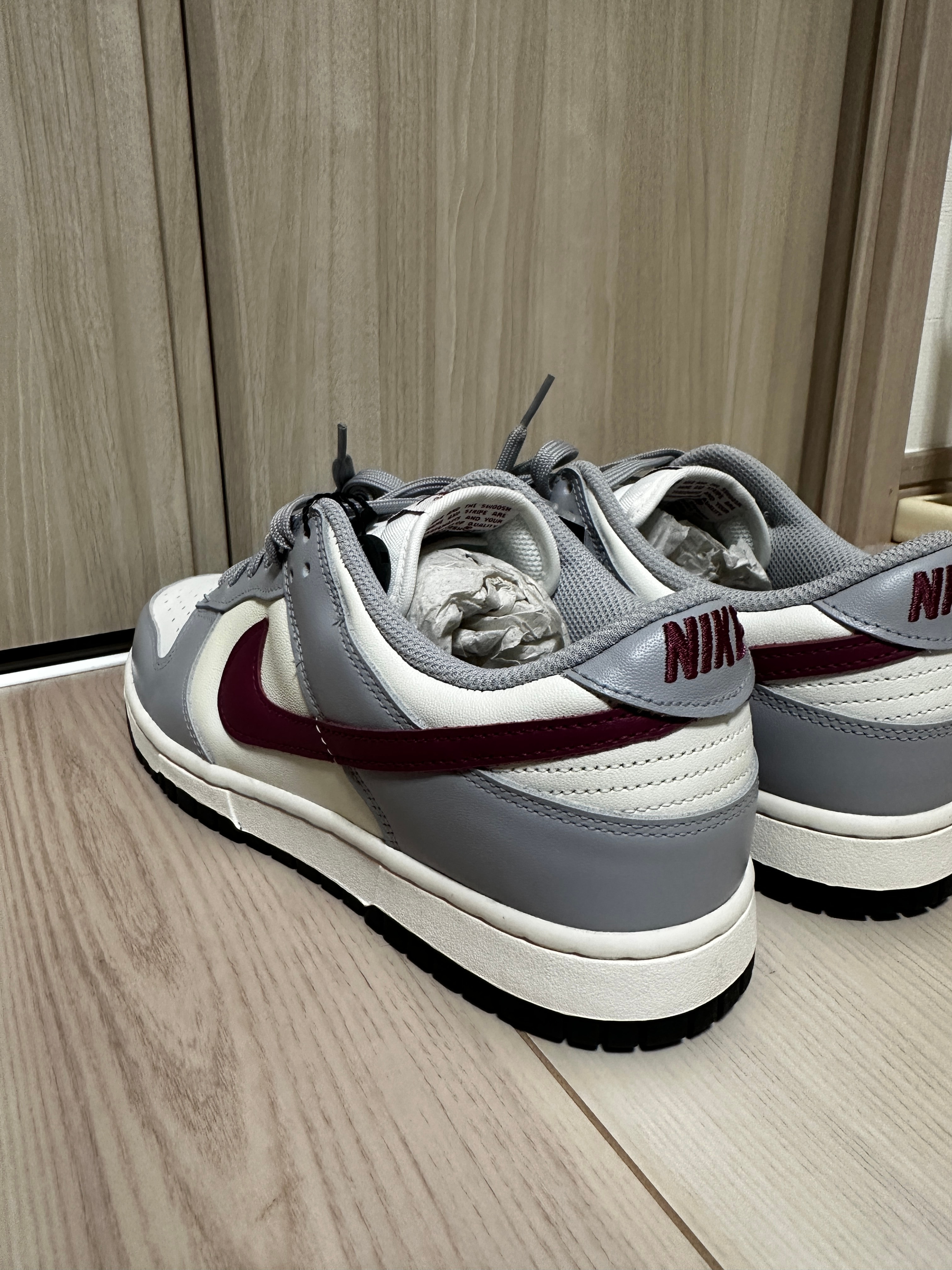 Nike Women's Dunk Low "Grey/Red"