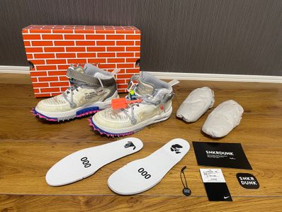 Off-White × Nike Air Force 1 Mid "White"