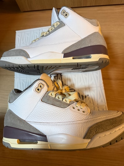A Ma Maniere × Nike Women's Air Jordan 3 Retro SP "White/Medium Grey Violet Ore"