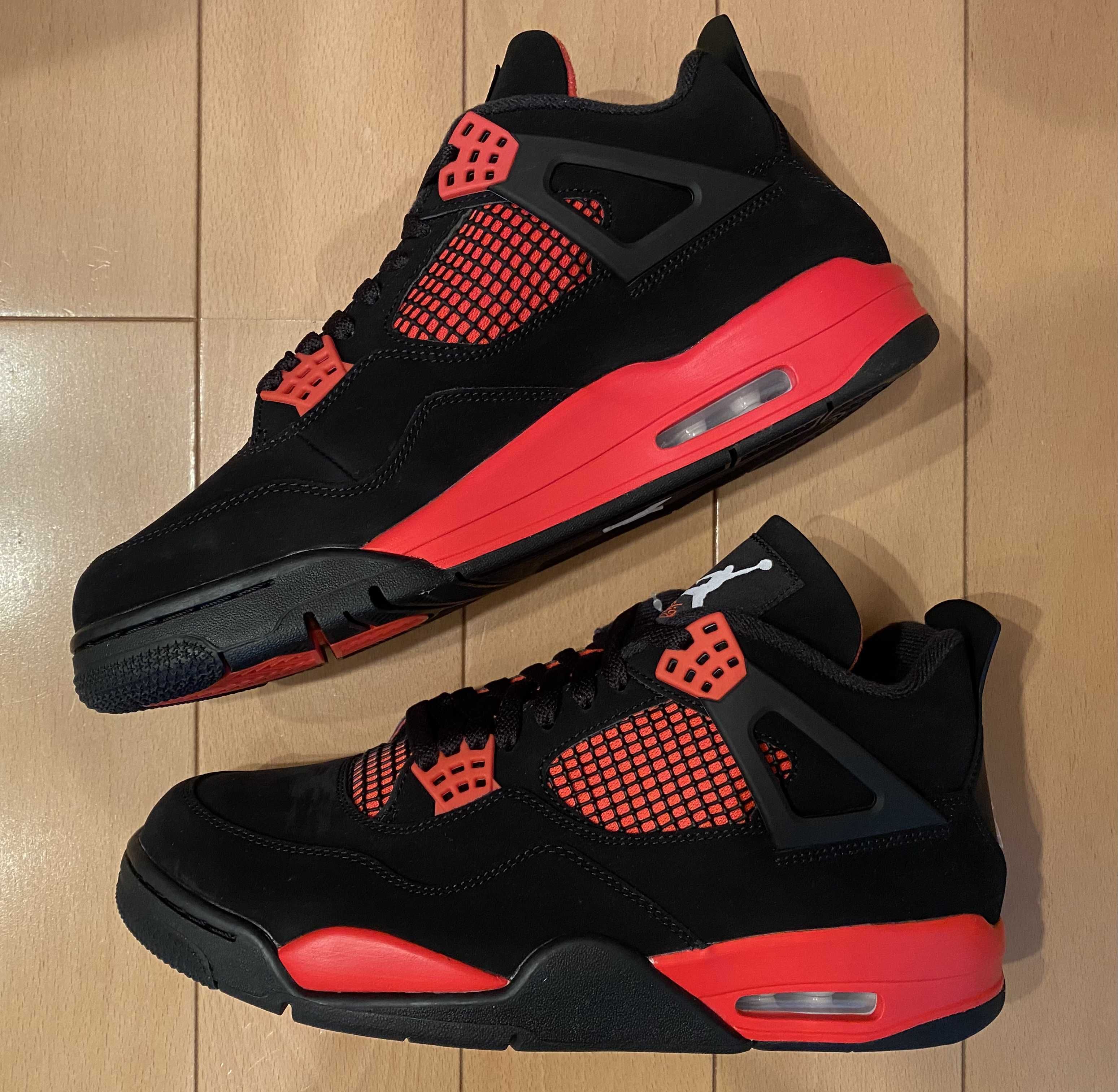 Nike Air Jordan 4 "Red Thunder/Crimson"