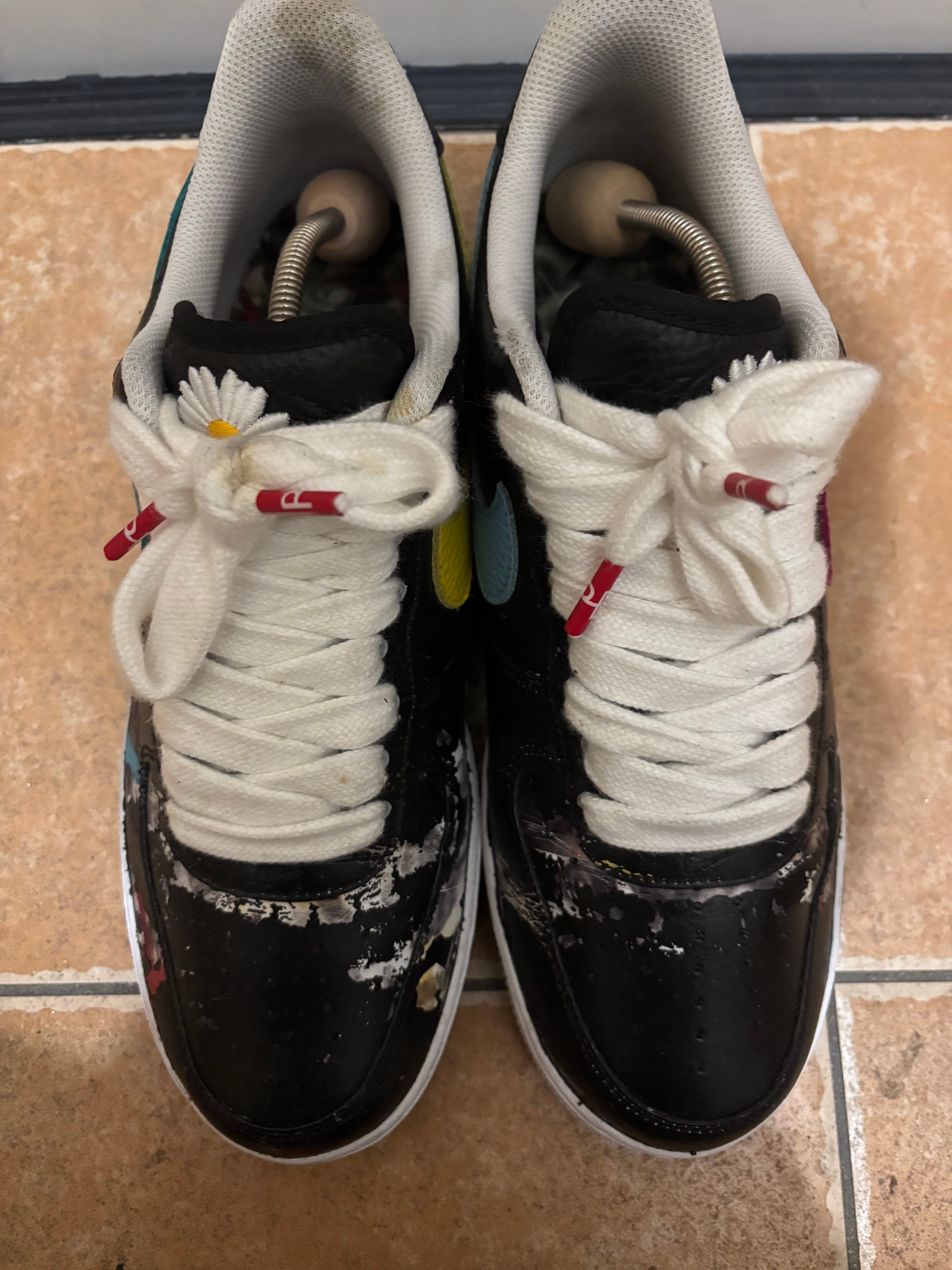 PEACEMINUSONE × Nike Air Force 1 Low '07 Para-Noise 3.0 "Black and Multi-Color" / G-DRAGON