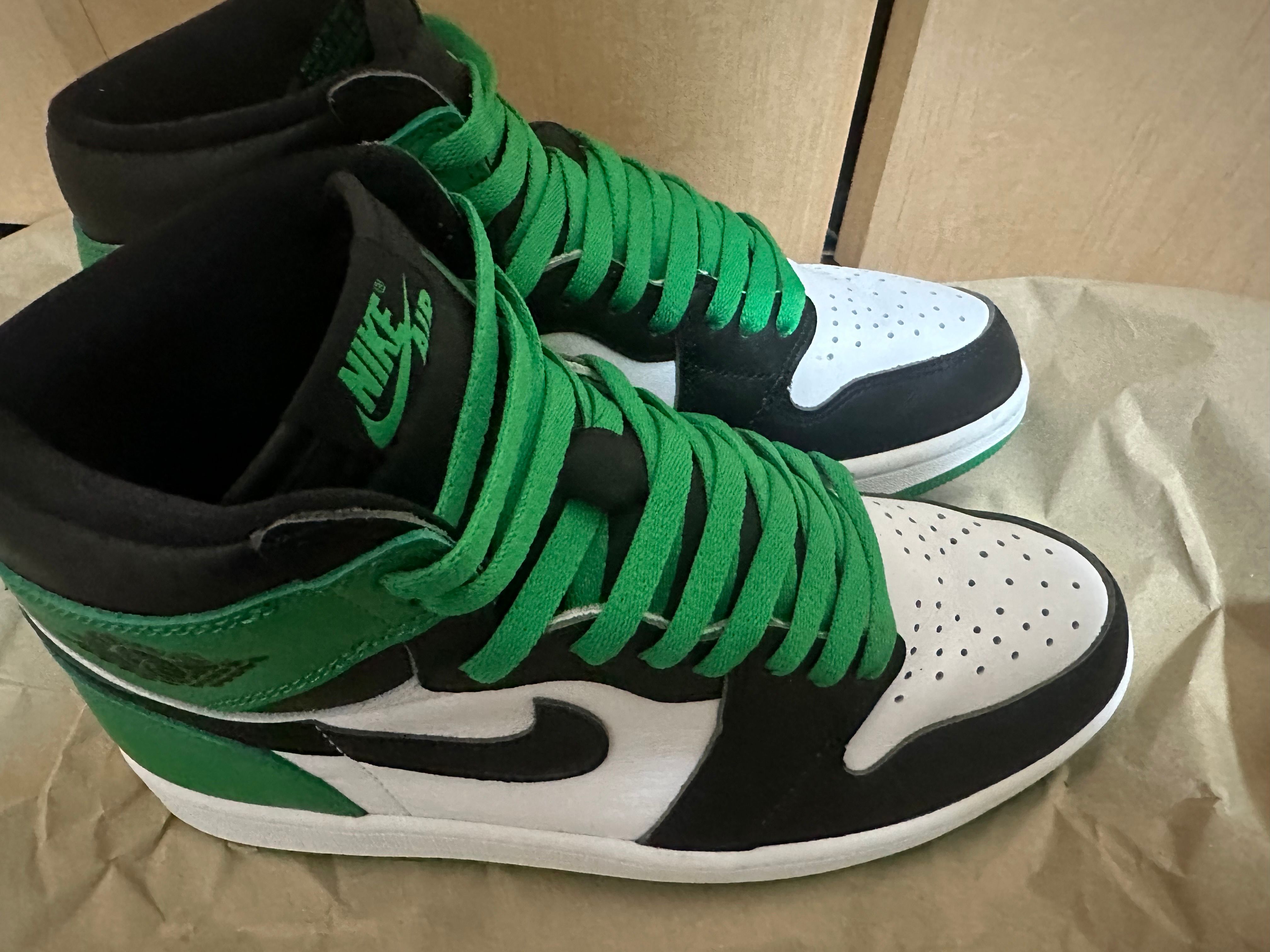 Nike Air Jordan 1 Retro High OG "Celtics/Black and Lucky Green" (2023)