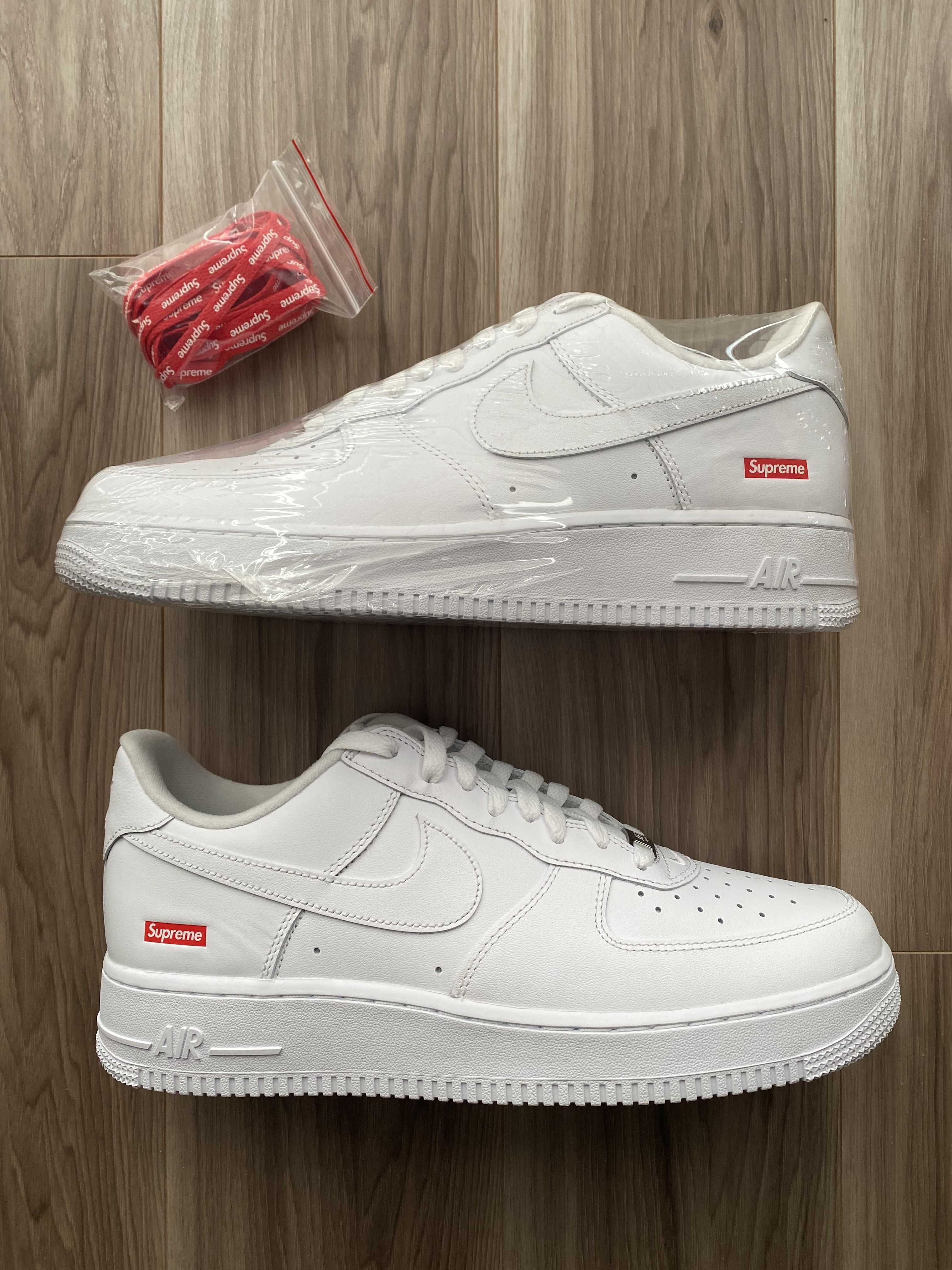 Supreme × Nike Air Force 1 Low "White"