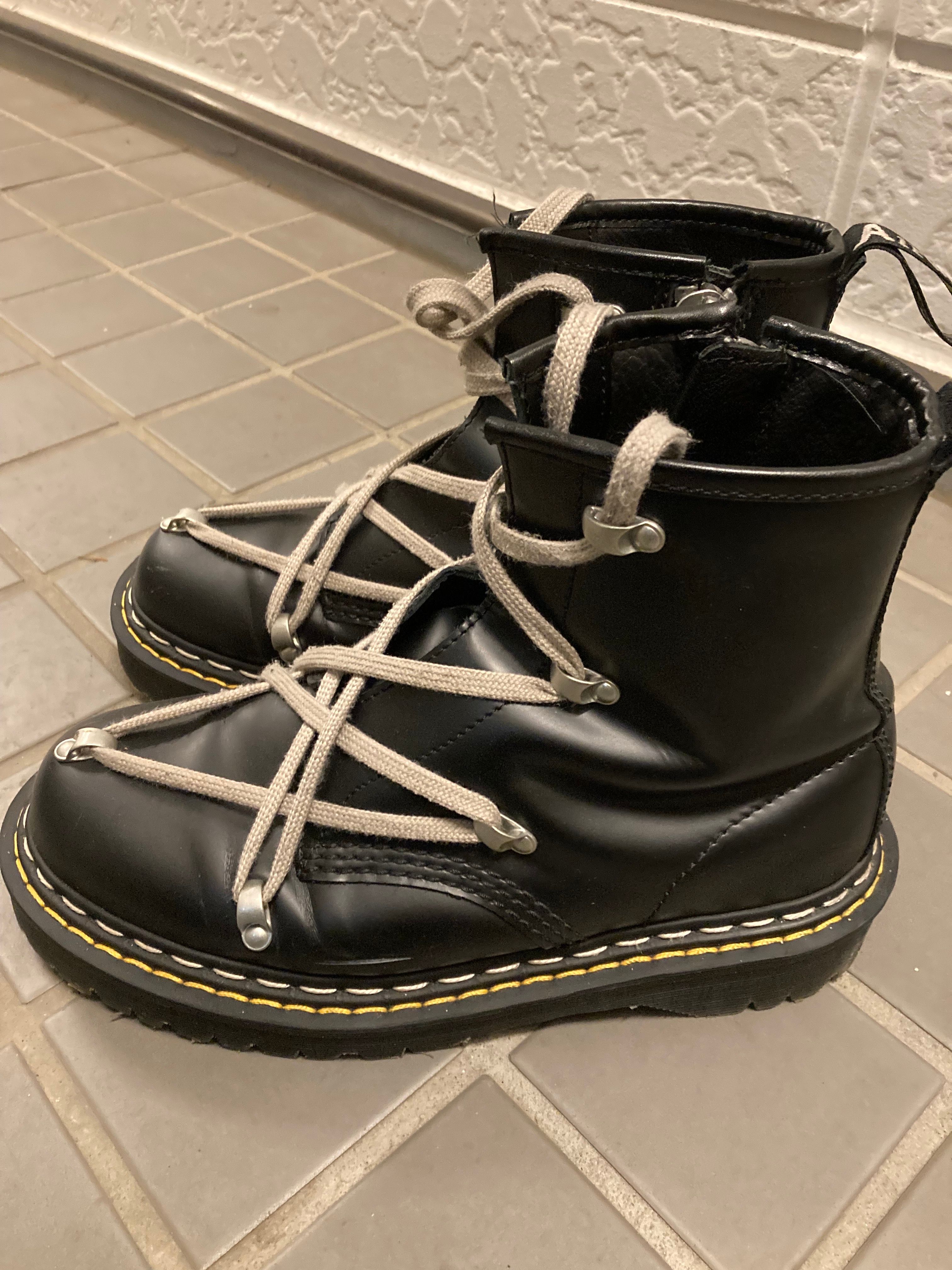 Rick Owens × Dr.Martens 1460 Bex Leather Boot "Black"