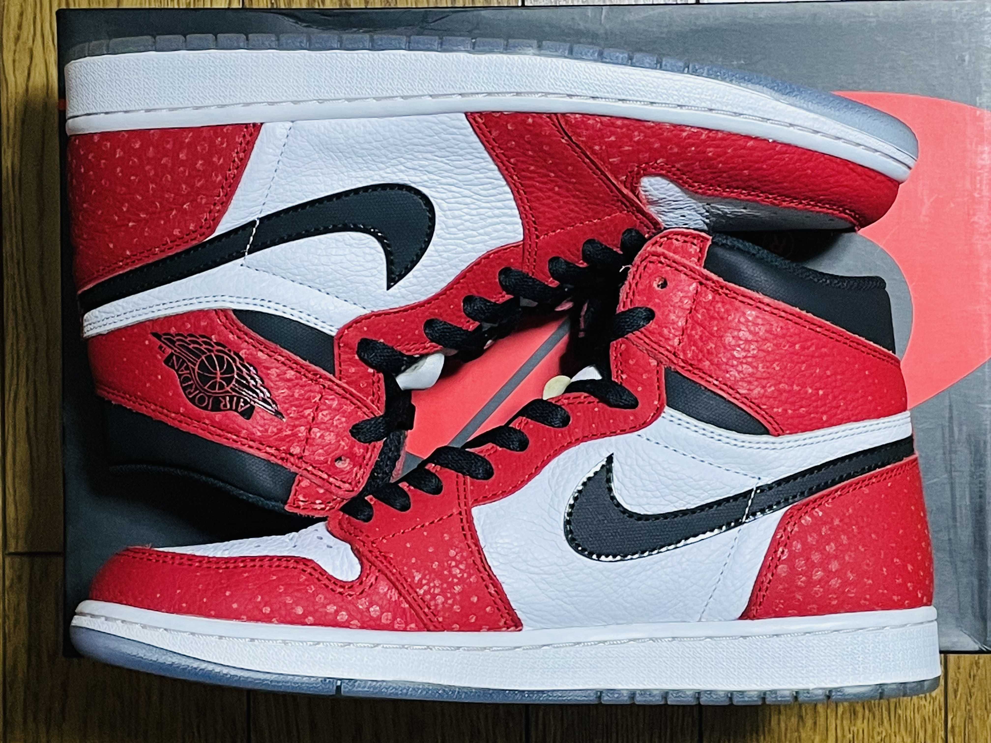 Spiderman × Nike Air Jordan 1 Origin Story "Gym Red/White/Photo Blue/Black"