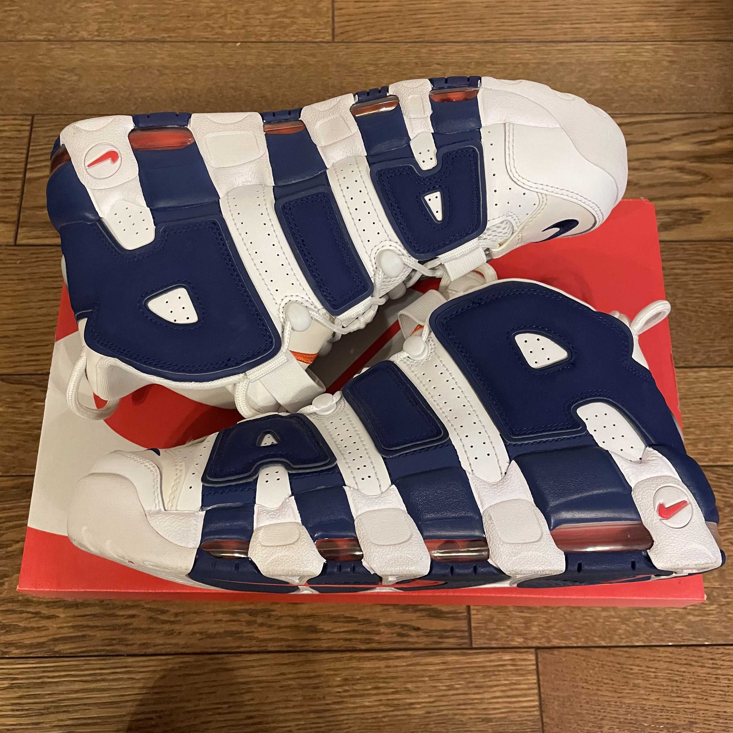 NIKE AIR MORE UPTEMPO 96 "WHITE/DEEP ROYAL BLUE"