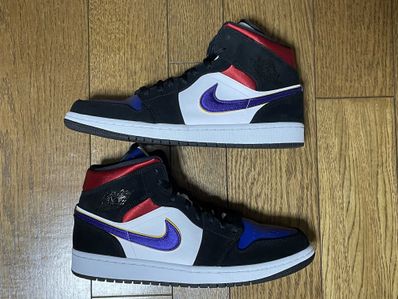 NIKE AIR JORDAN 1 MID "LAKERS TOP 3"