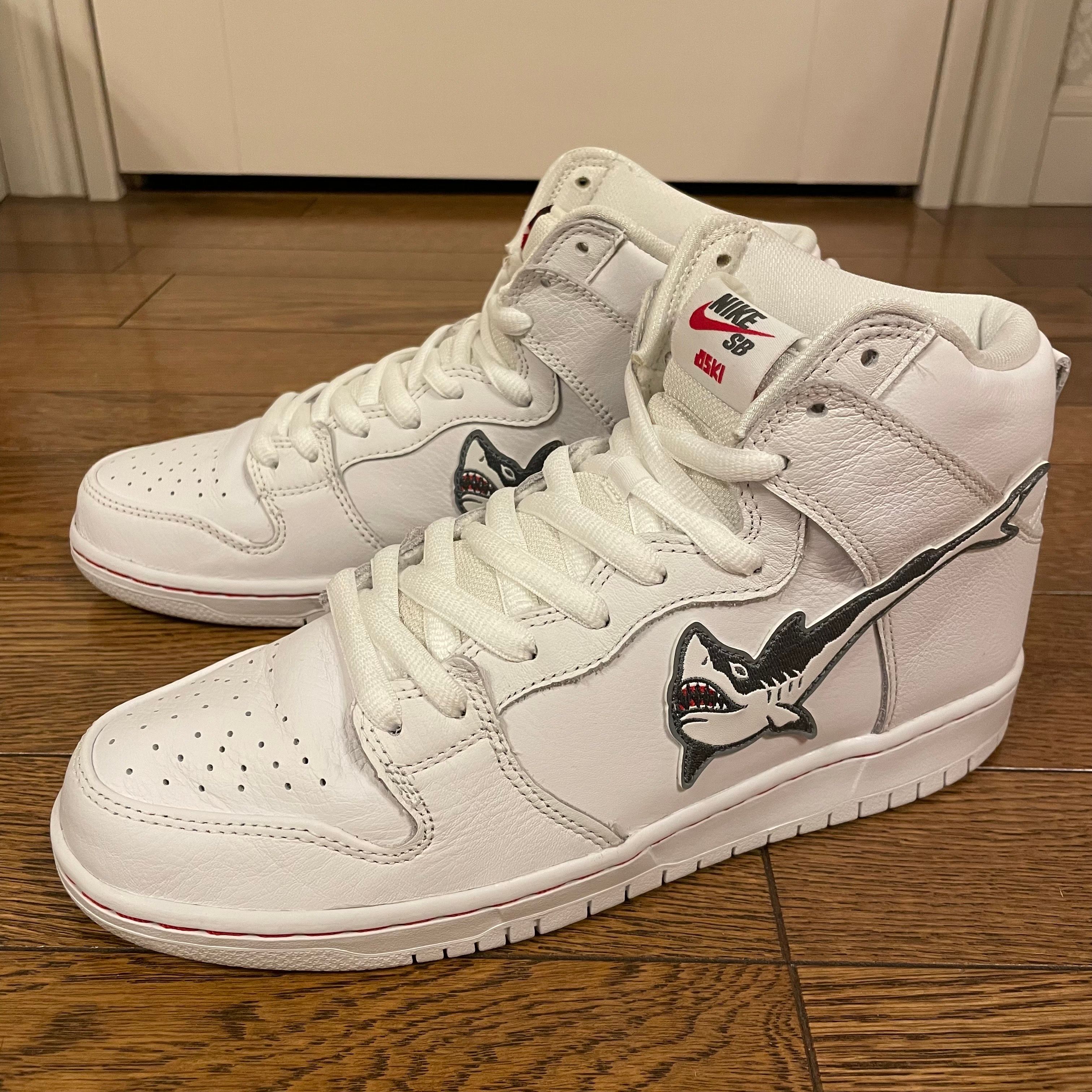オスキ×ナイキSB Dunk Highグレートホワイトシャーク スニダンで購入可】3/12発売 Oski × Nike SB Dunk High Pro ISO 