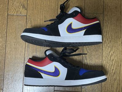 NIKE AIR JORDAN 1 LOW "LAKERS TOP 3"