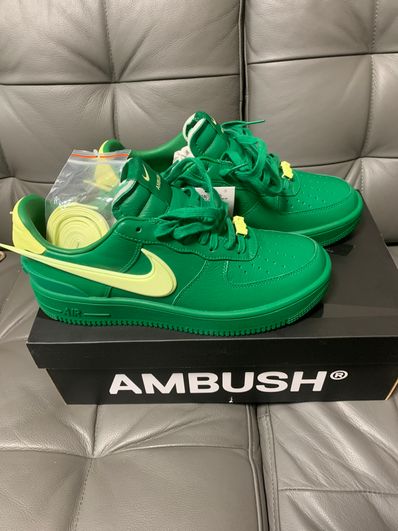 AMBUSH × Nike Air Force 1 Low "Pine Green and Citron"
