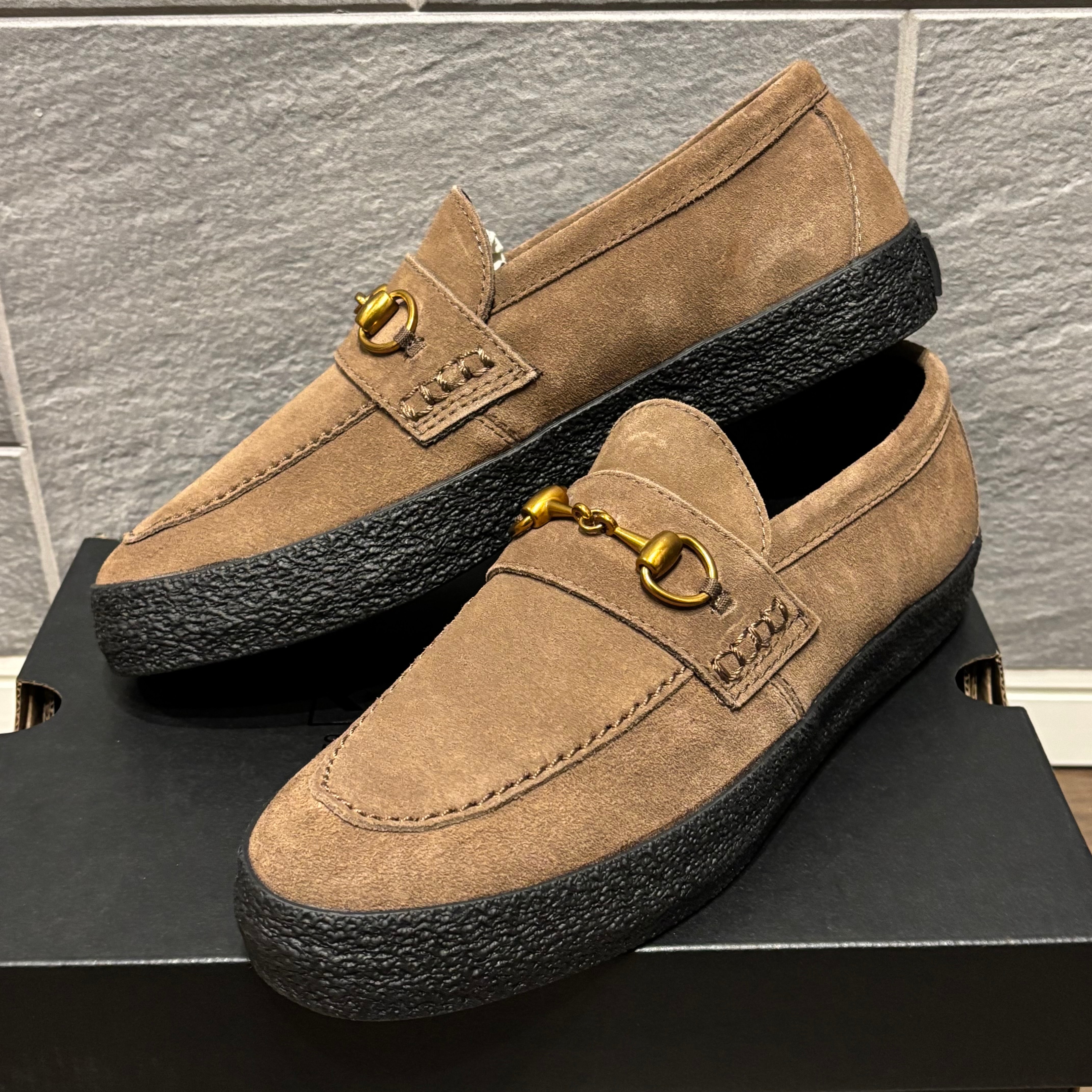 コンバース CS ビットローファー SK "ブラウン"