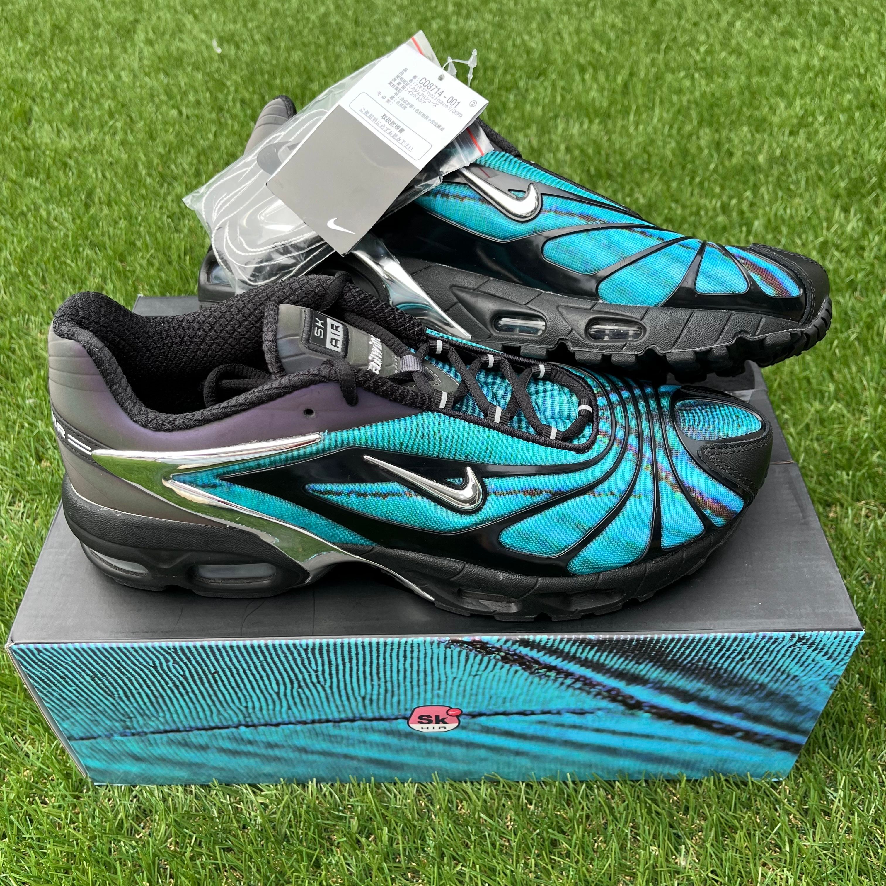 Skepta × Nike Air Max Tailwind 5 "Chrome Blue"