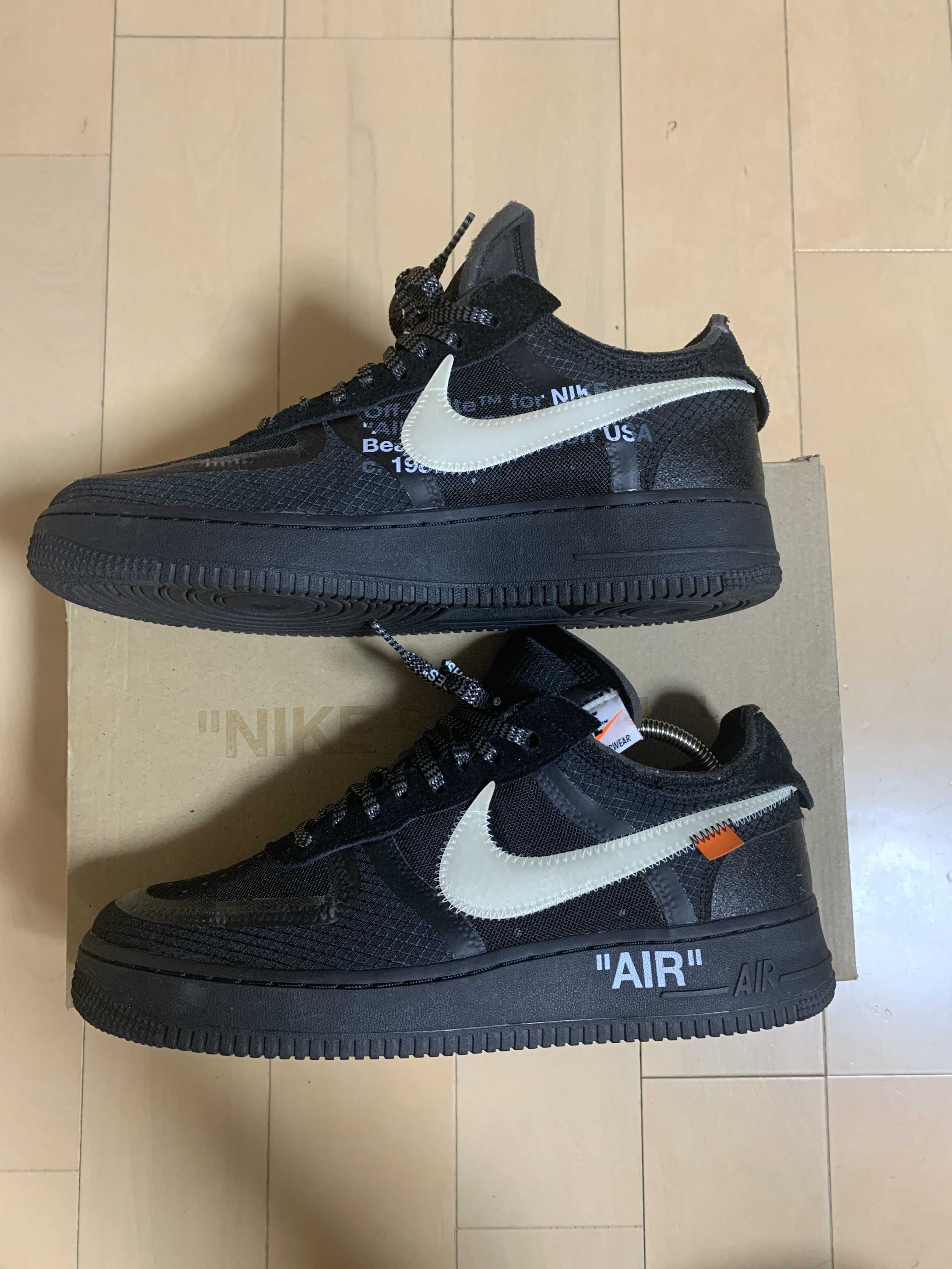 Off-White × Nike Air Force 1 Low "Black"