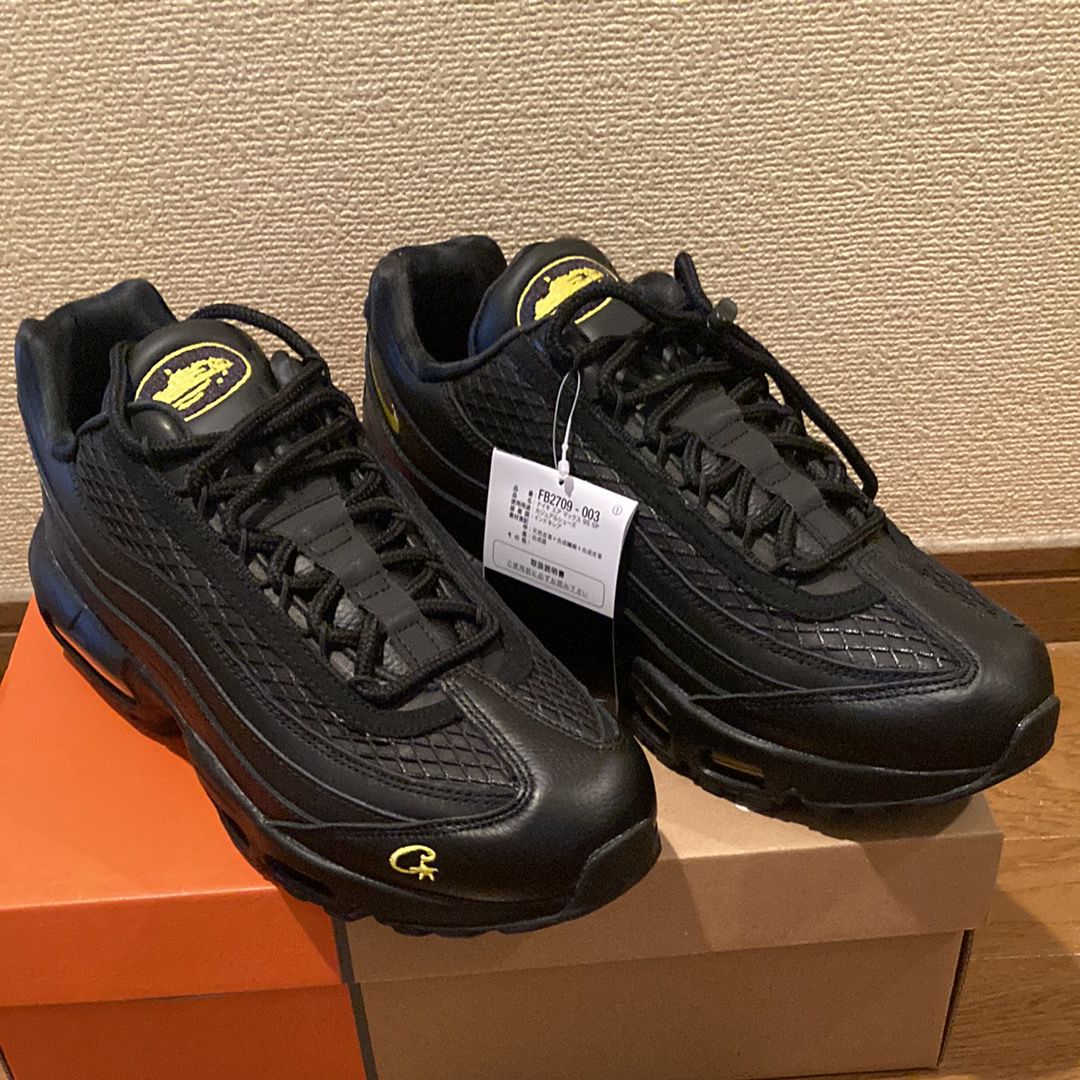 Corteiz × Nike Air Max 95 "Black and Tour Yellow"